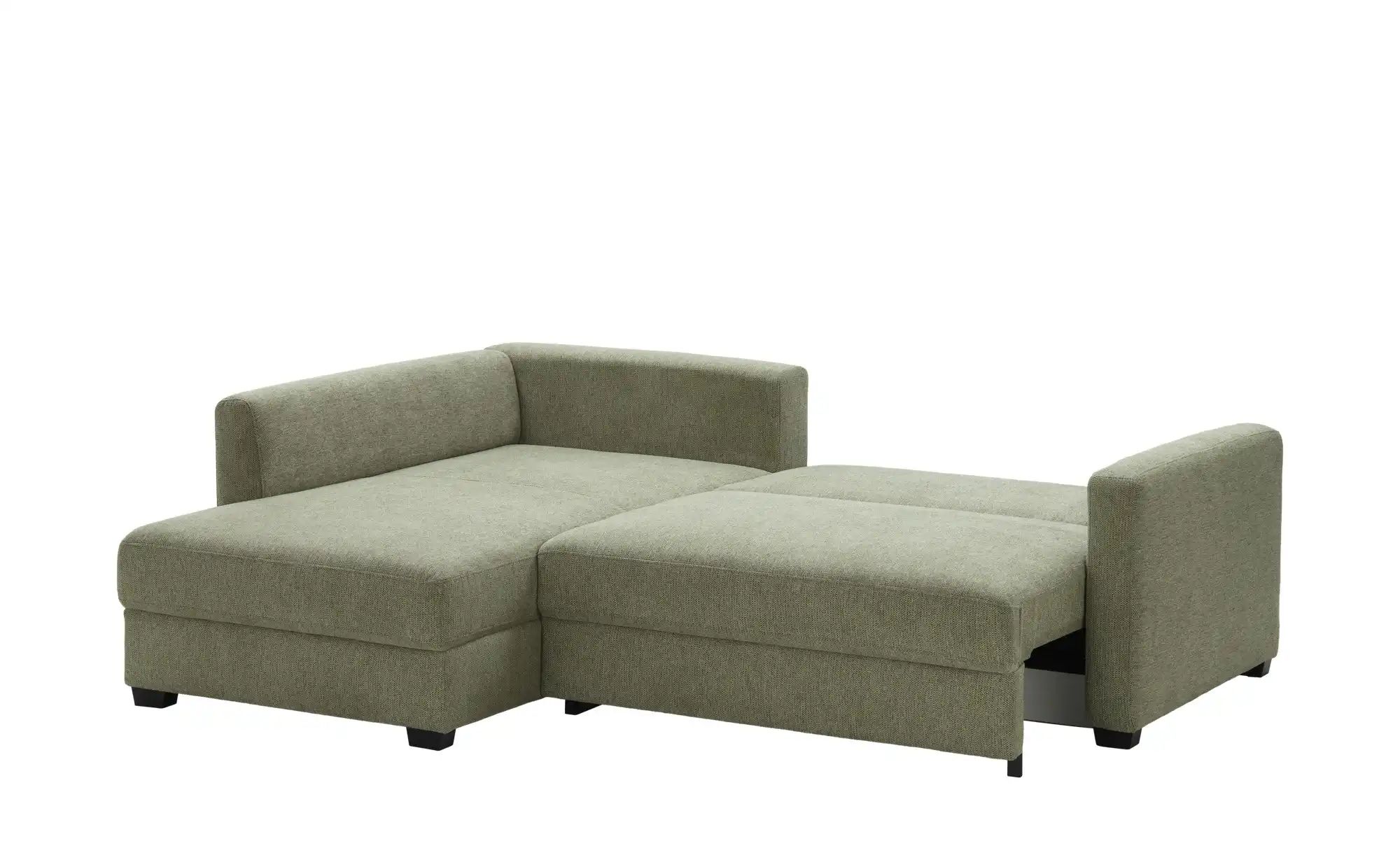 bobb Ecksofa mit Boxspringpolsterung  Lisa de Luxe ¦ grün ¦ Maße (cm): B: 2 günstig online kaufen