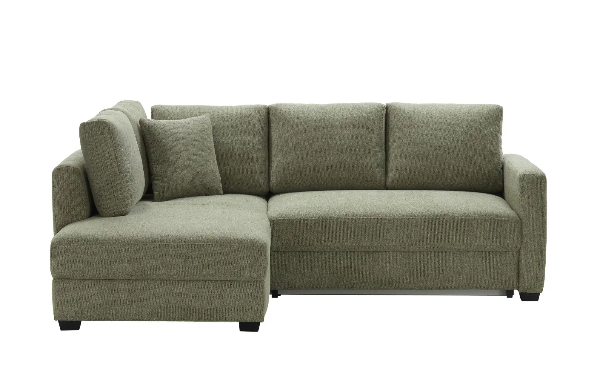 bobb Ecksofa mit Boxspringpolsterung  Lisa de Luxe ¦ grün ¦ Maße (cm): B: 2 günstig online kaufen