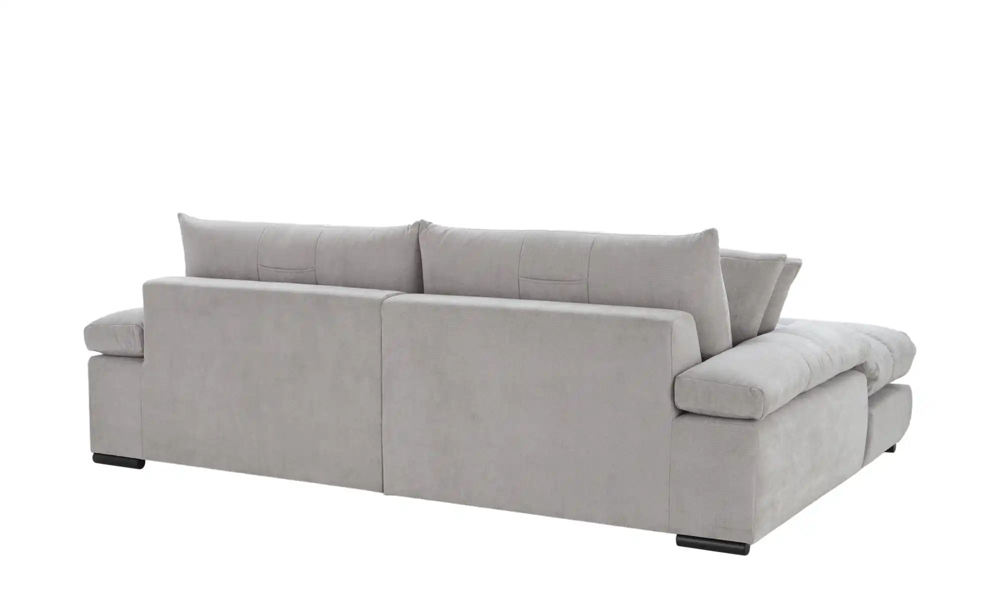 bobb Ecksofa mit trendigem Cordbezug Hella ¦ grau ¦ Maße (cm): B: 303 H: 96 günstig online kaufen