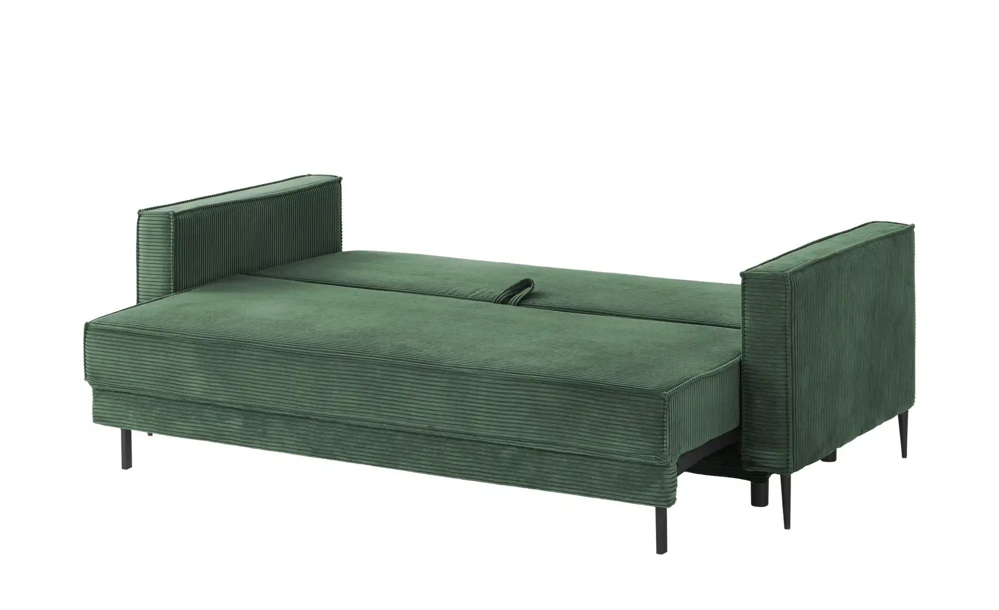 Thumbnail - Schlafsofa  Teresina ¦ grün ¦ Maße (cm): B: 222 H: 93 T: 98.0 Polstermöbel > Sofas > 2-Sitzer - Höffner