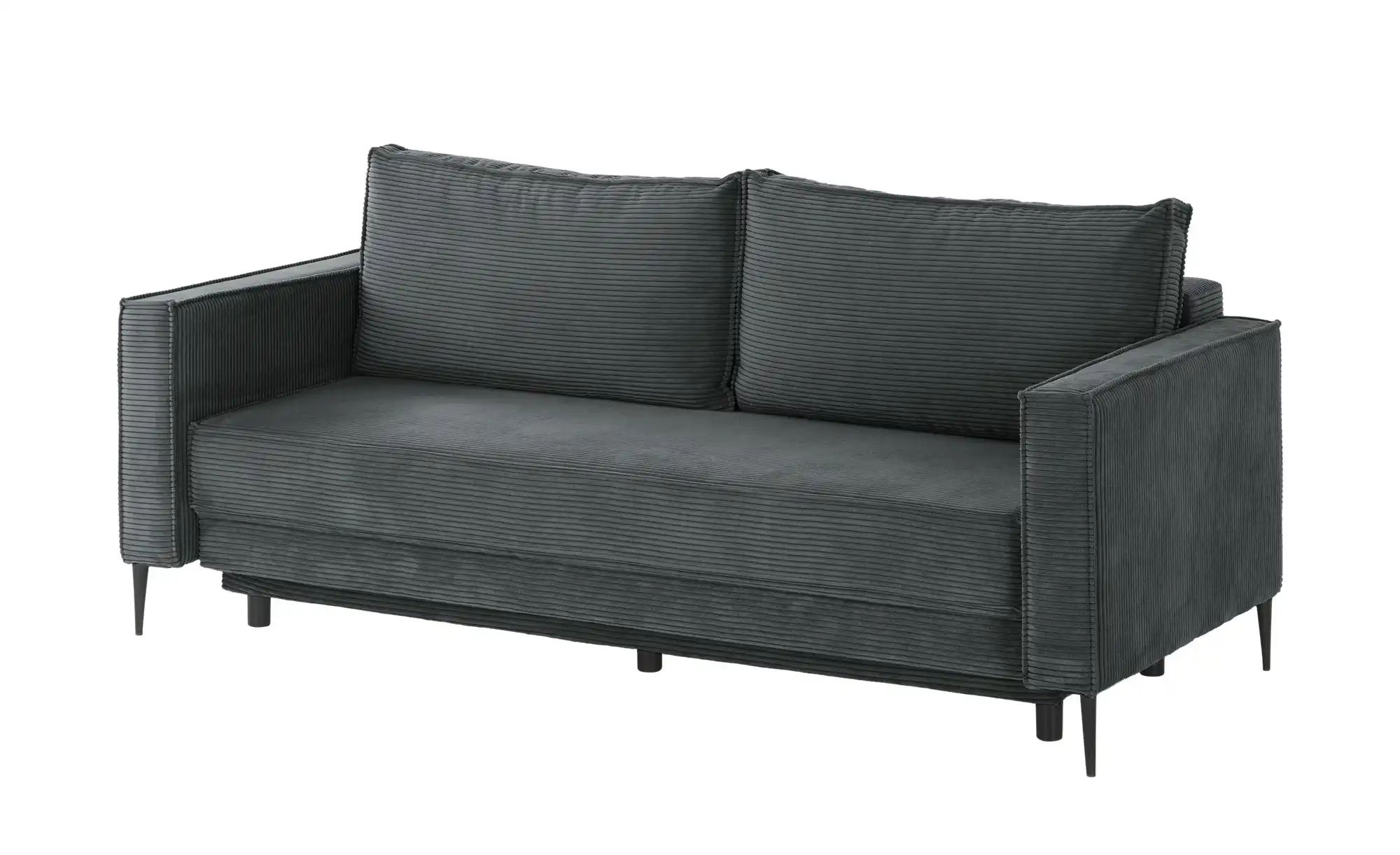 Schlafsofa  Teresina ¦ schwarz ¦ Maße (cm): B: 222 H: 93 T: 98.0 Polstermöb günstig online kaufen