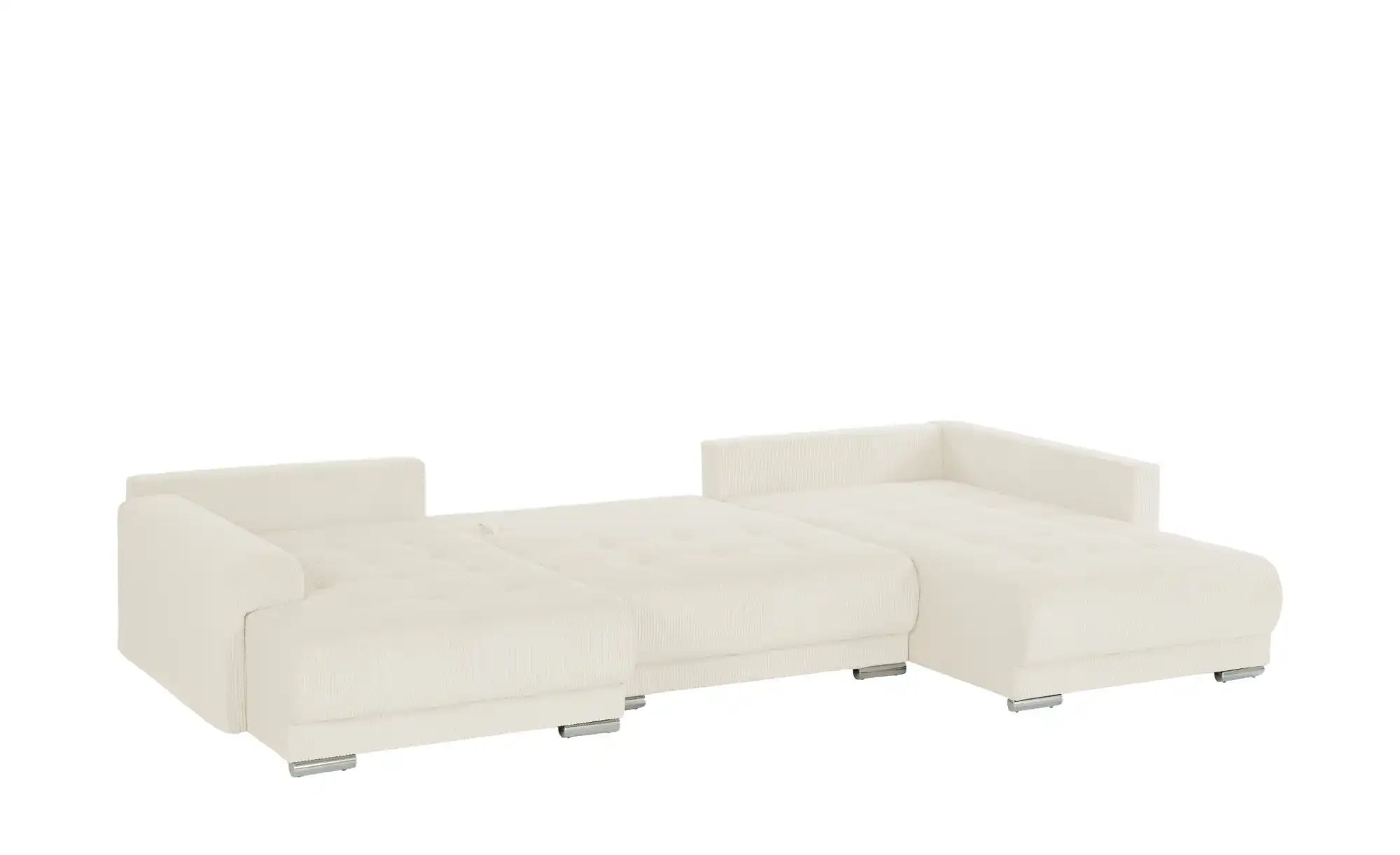 Wohnlandschaft mit Schlaffunktion Lemie ¦ beige ¦ Maße (cm): B: 356 H: 85 T günstig online kaufen