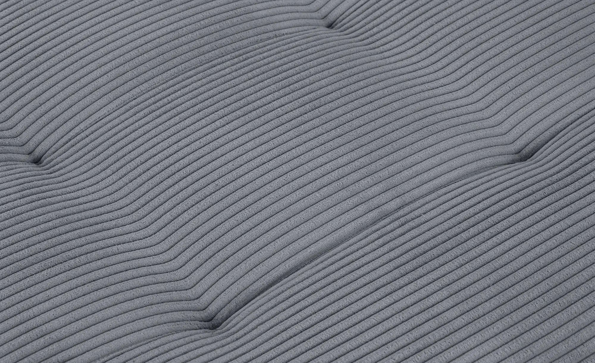 Wohnlandschaft mit Schlaffunktion Lemie ¦ grau ¦ Maße (cm): B: 356 H: 85 T: günstig online kaufen