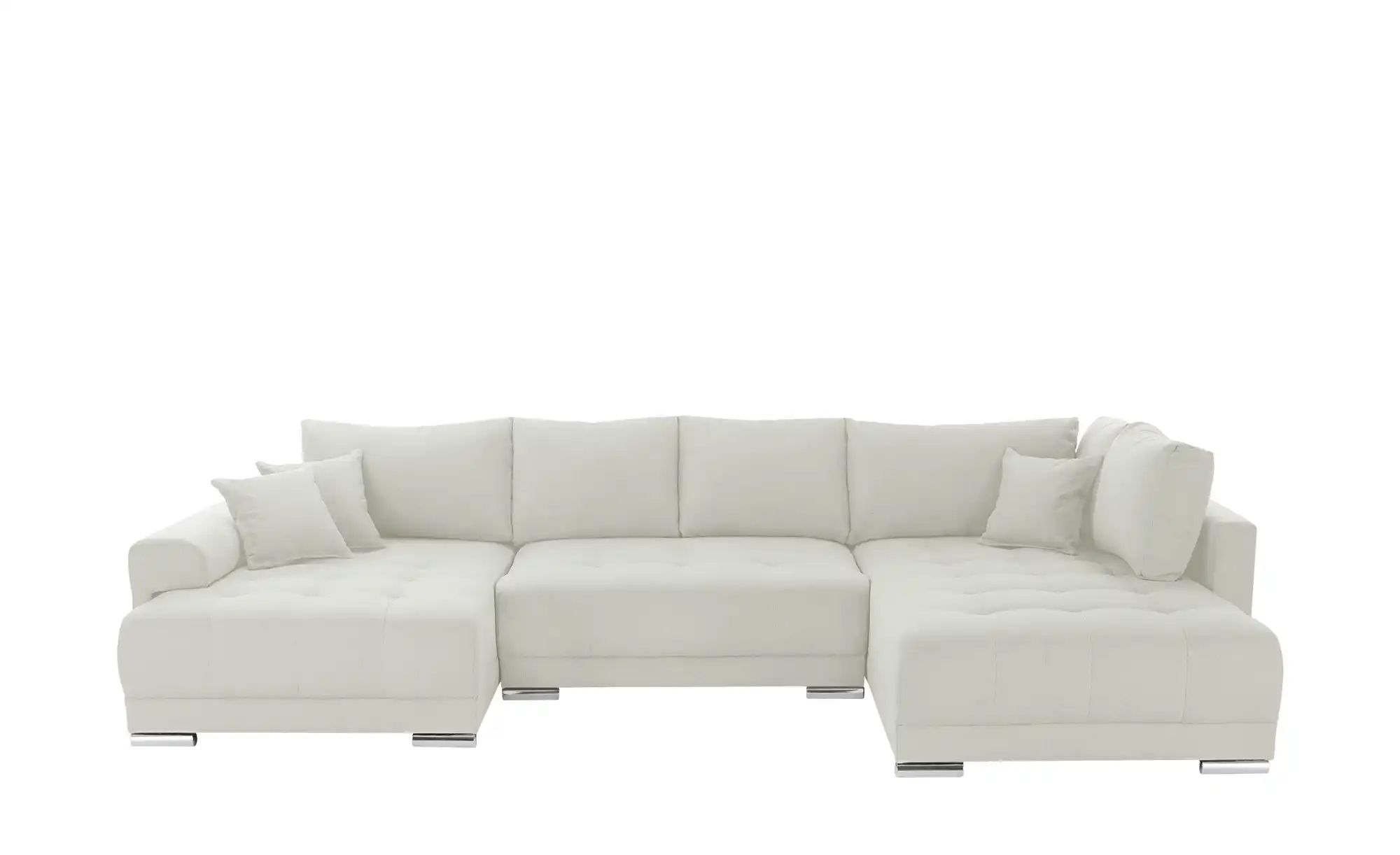 Wohnlandschaft mit Schlaffunktion Lemie ¦ beige ¦ Maße (cm): B: 356 H: 85 T günstig online kaufen