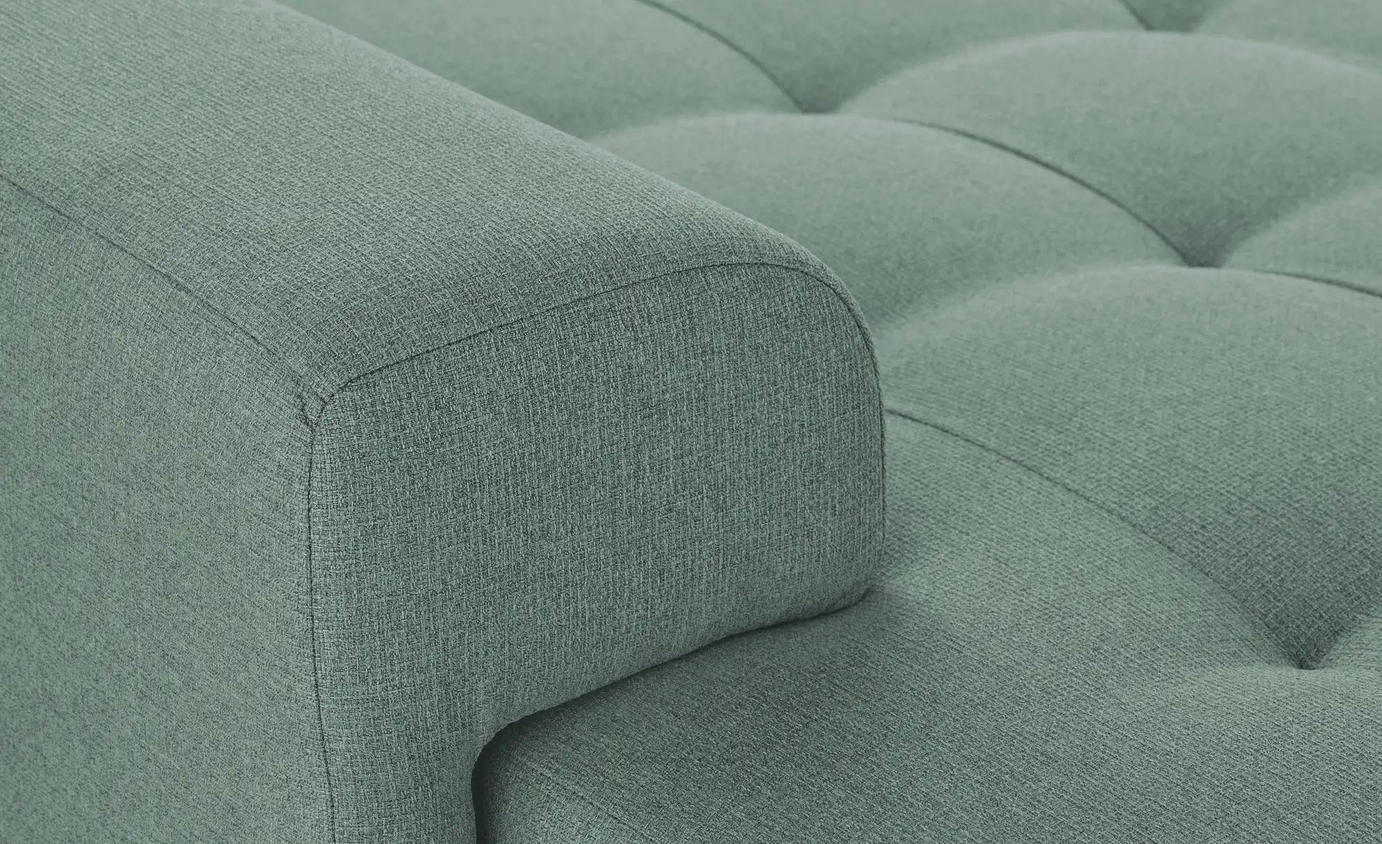 Wohnlandschaft mit Schlaffunktion Lemie ¦ grün ¦ Maße (cm): B: 356 H: 85 T: günstig online kaufen