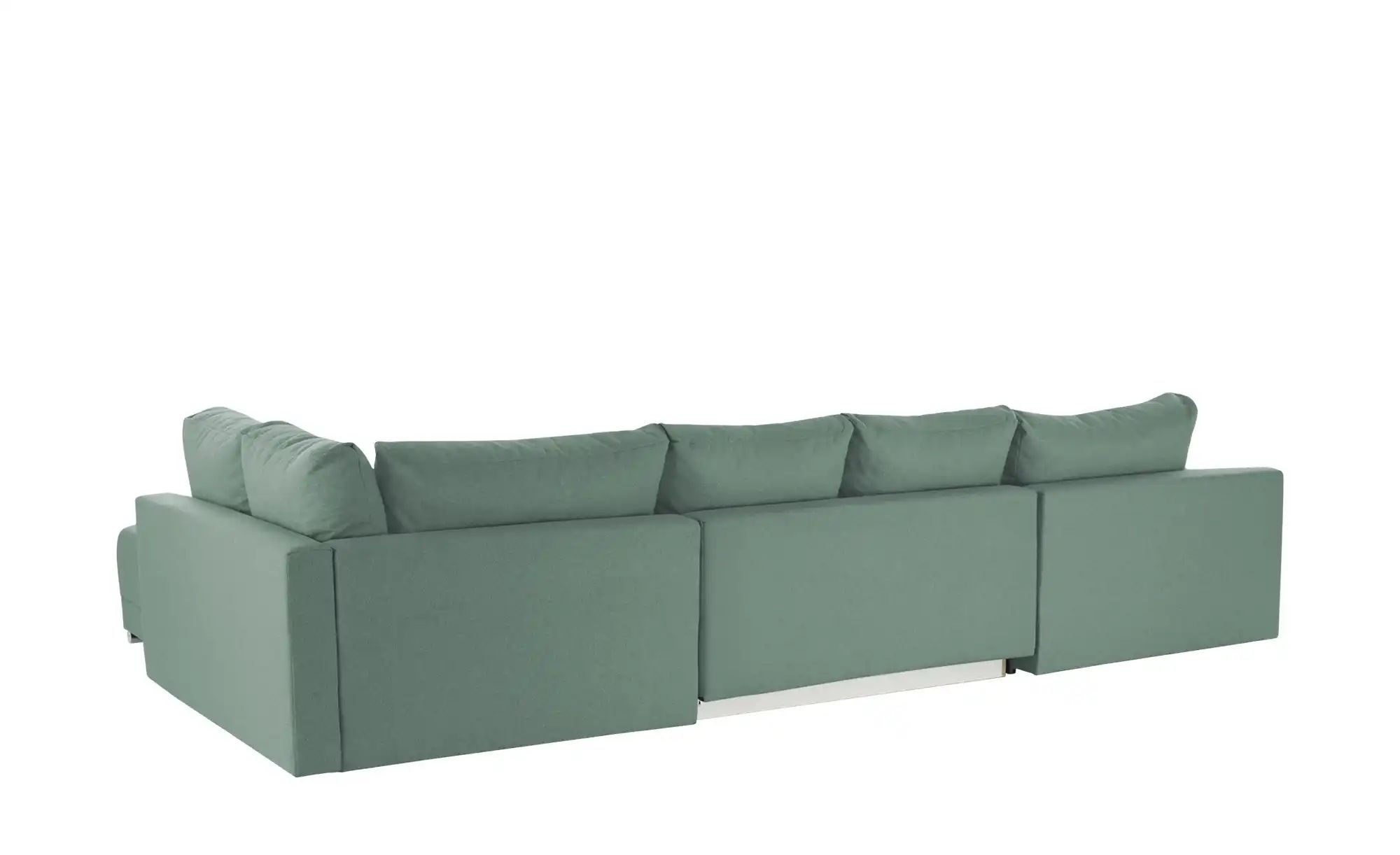 Thumbnail - Wohnlandschaft mit Schlaffunktion Lemie ¦ grün ¦ Maße (cm): B: 356 H: 85 T: 218.0 Polstermöbel > Sofas > Wohnlandschafte...