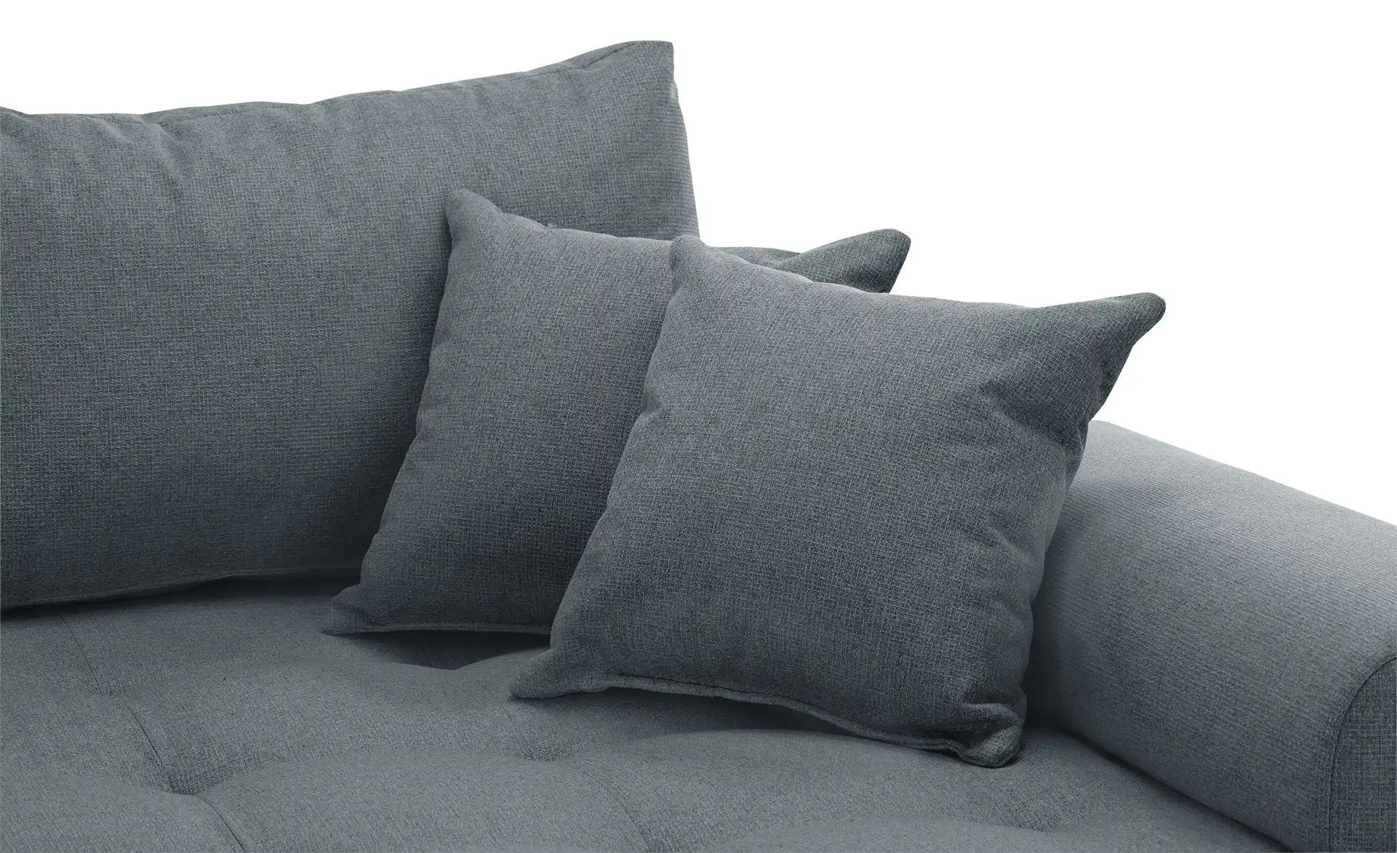 Wohnlandschaft mit Schlaffunktion Lemie ¦ grau ¦ Maße (cm): B: 356 H: 85 T: günstig online kaufen