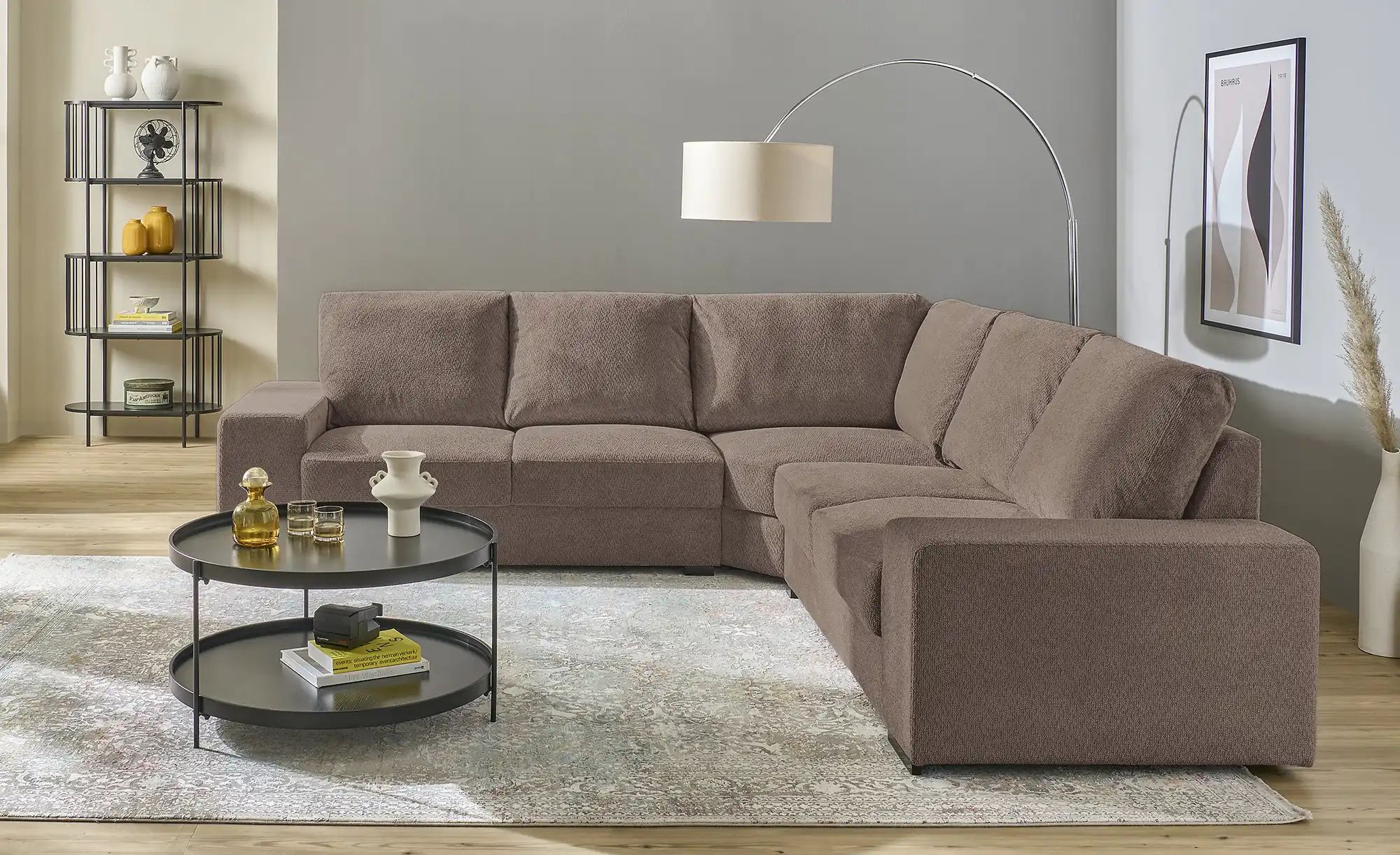 Ecksofa  Reneé ¦ braun ¦ Maße (cm): B: 280 H: 90 T: 280.0 Polstermöbel > So günstig online kaufen