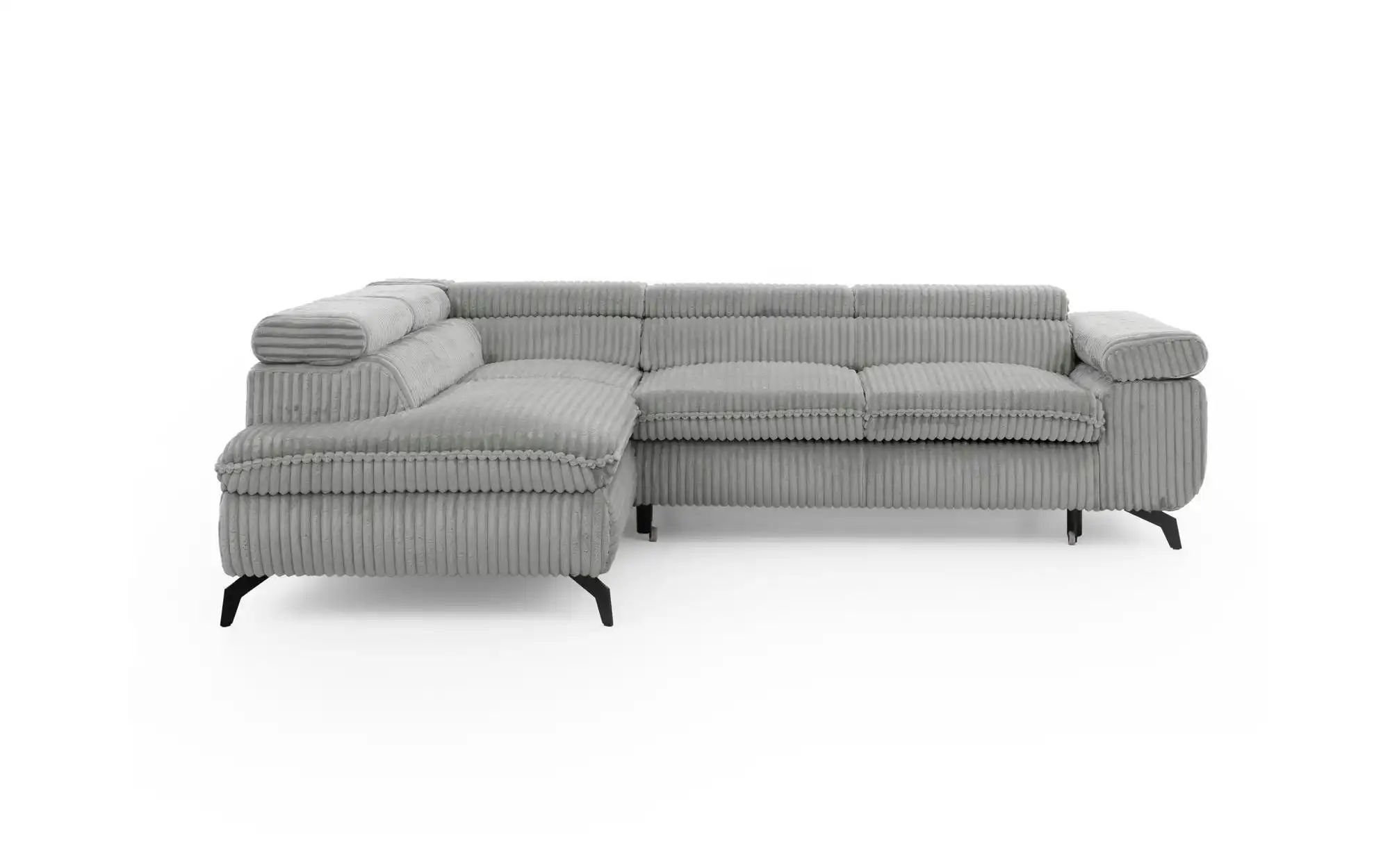 S-STYLE Ecksofa mit Schlaffunktion Bonnie ¦ grau ¦ Maße (cm): B: 275 H: 76 günstig online kaufen
