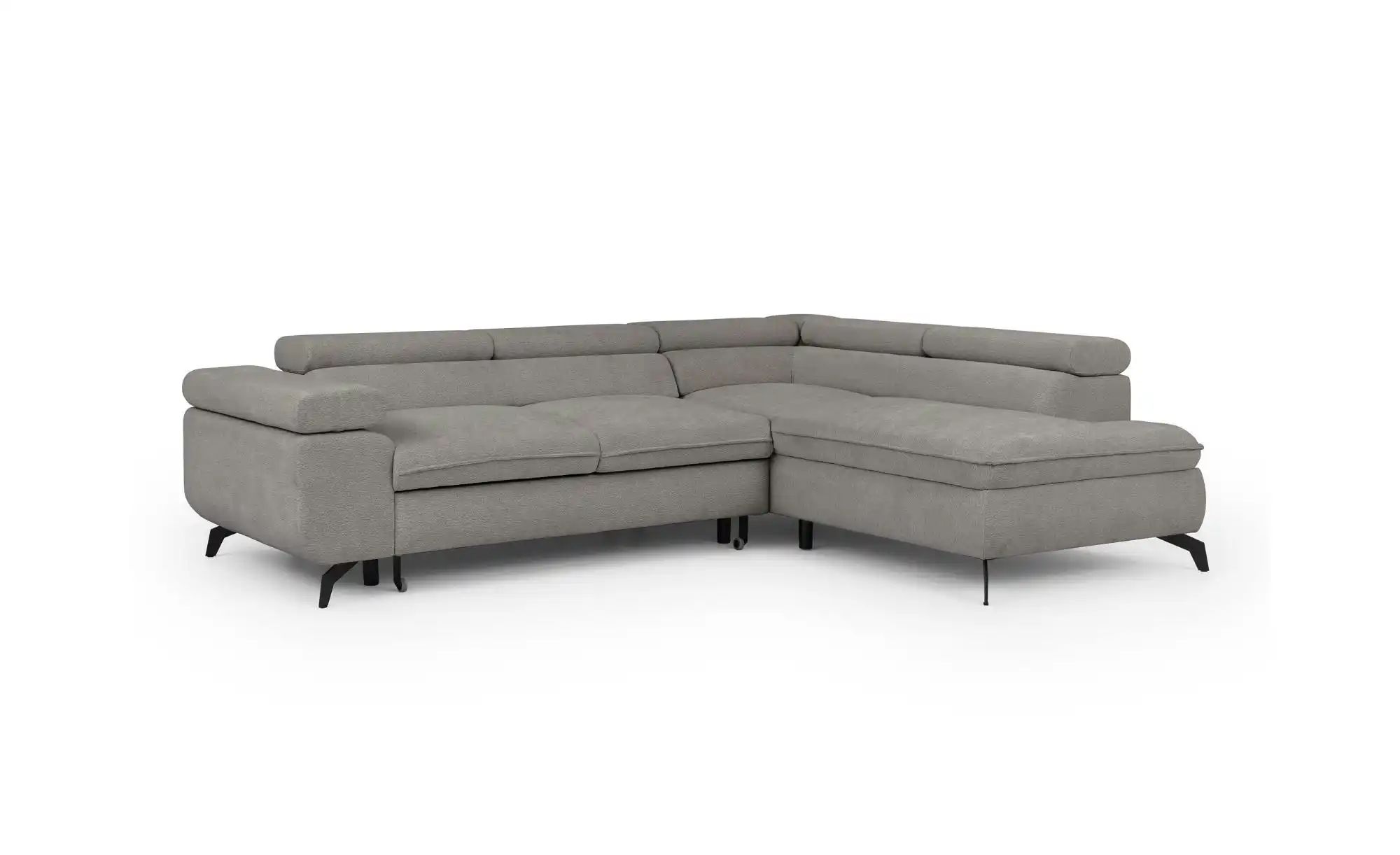 S-STYLE Ecksofa mit Schlaffunktion Bonnie ¦ grau ¦ Maße (cm): B: 275 H: 76 günstig online kaufen
