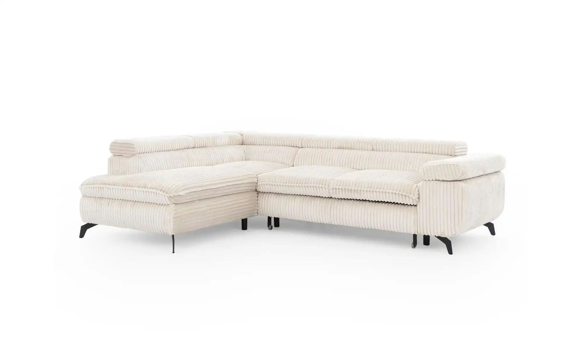 S-STYLE Ecksofa mit Schlaffunktion Bonnie ¦ creme ¦ Maße (cm): B: 275 H: 76 günstig online kaufen