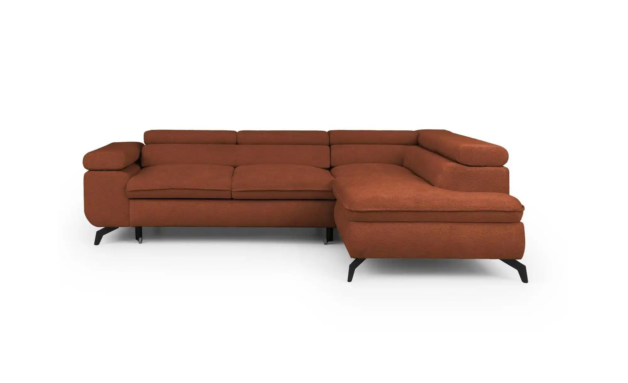S-STYLE Ecksofa mit Schlaffunktion Bonnie ¦ rot ¦ Maße (cm): B: 275 H: 76 P günstig online kaufen