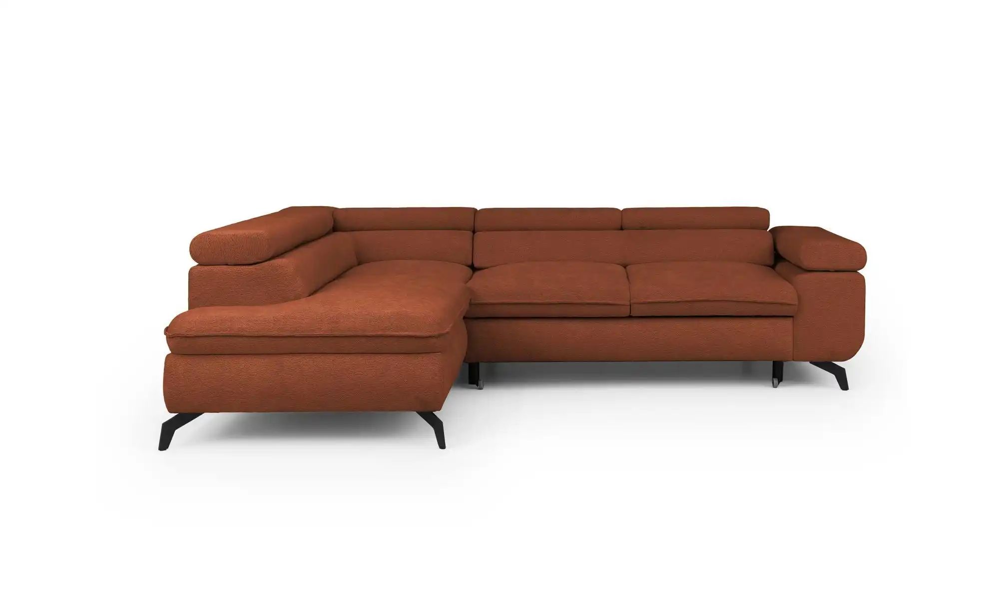 S-STYLE Ecksofa mit Schlaffunktion Bonnie ¦ rot ¦ Maße (cm): B: 275 H: 76 P günstig online kaufen