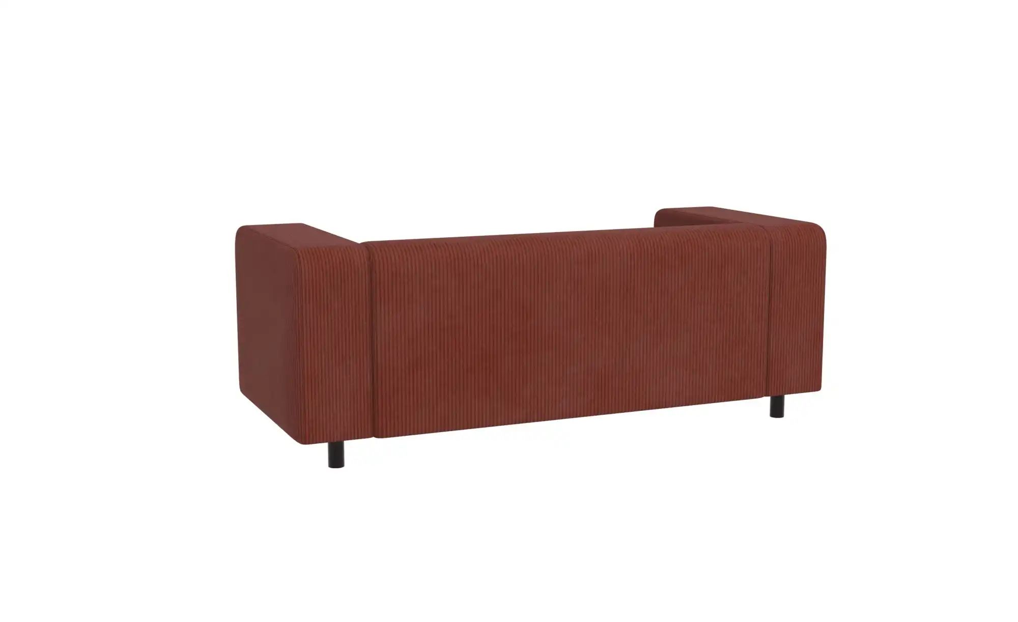 S-STYLE Einzelsofa  Oskar ¦ rot ¦ Maße (cm): B: 151 H: 65 Polstermöbel > So günstig online kaufen