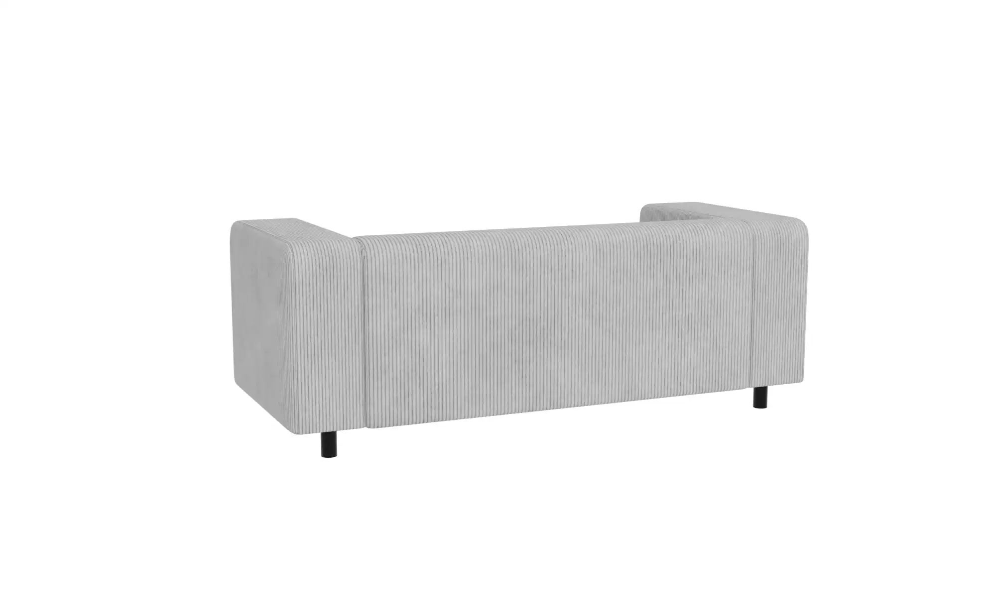 S-STYLE Einzelsofa  Oskar ¦ grau ¦ Maße (cm): B: 151 H: 65 Polstermöbel > S günstig online kaufen