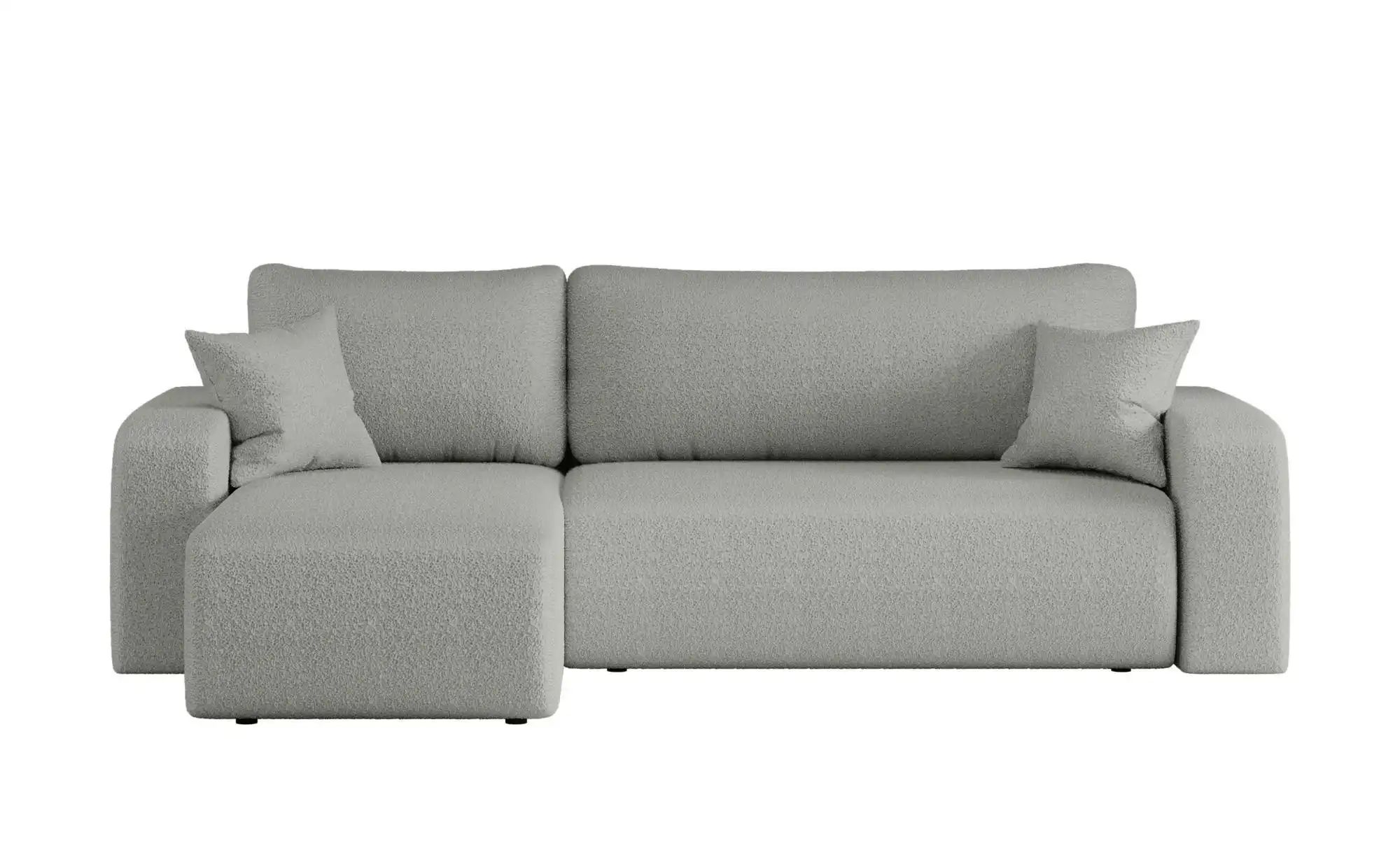Ecksofa mit Schlaffunktion Pianio ¦ grau ¦ Maße (cm): B: 244 H: 82 Polsterm günstig online kaufen