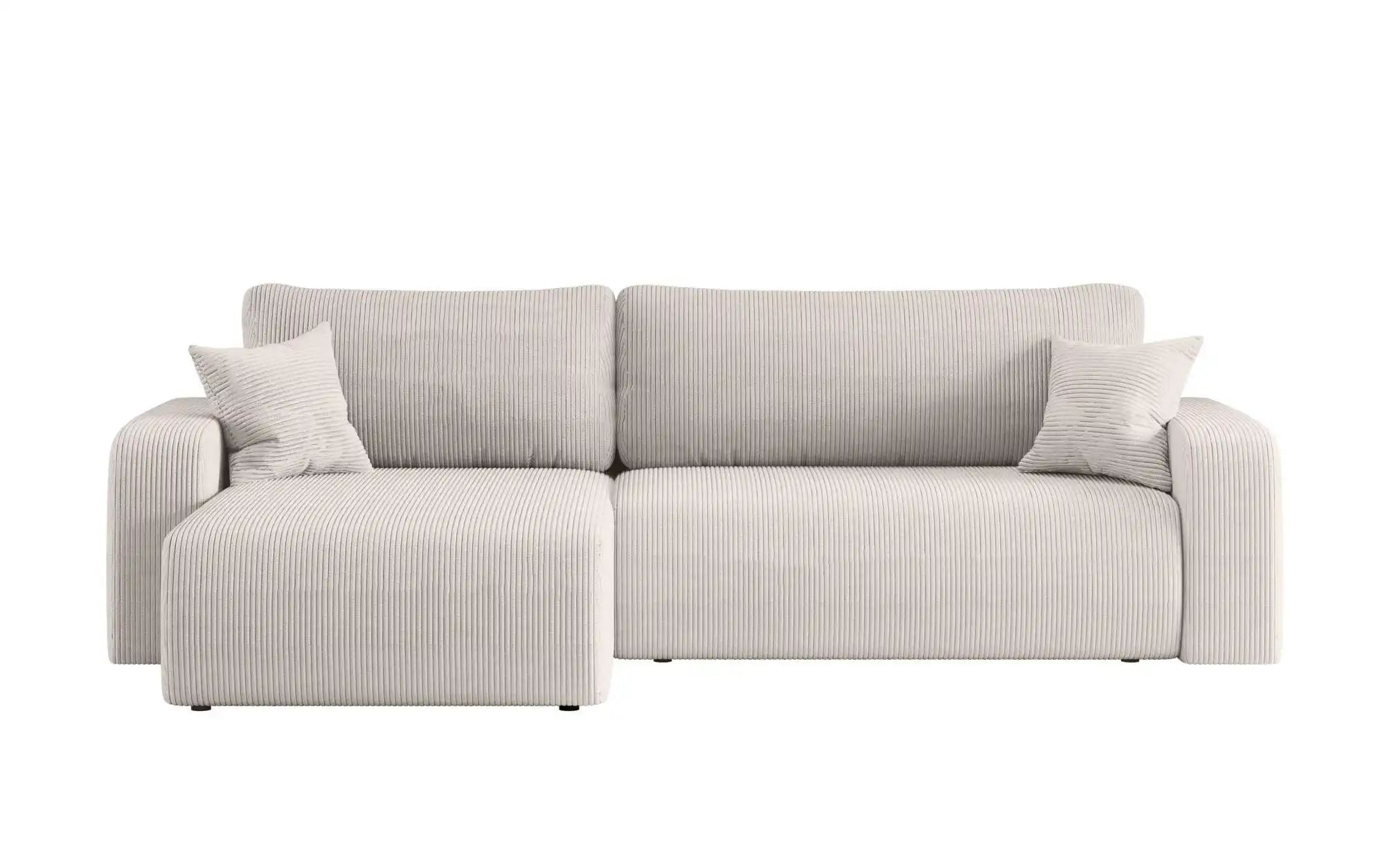 Ecksofa mit Schlaffunktion Pianio ¦ beige ¦ Maße (cm): B: 272 H: 82 Polster günstig online kaufen