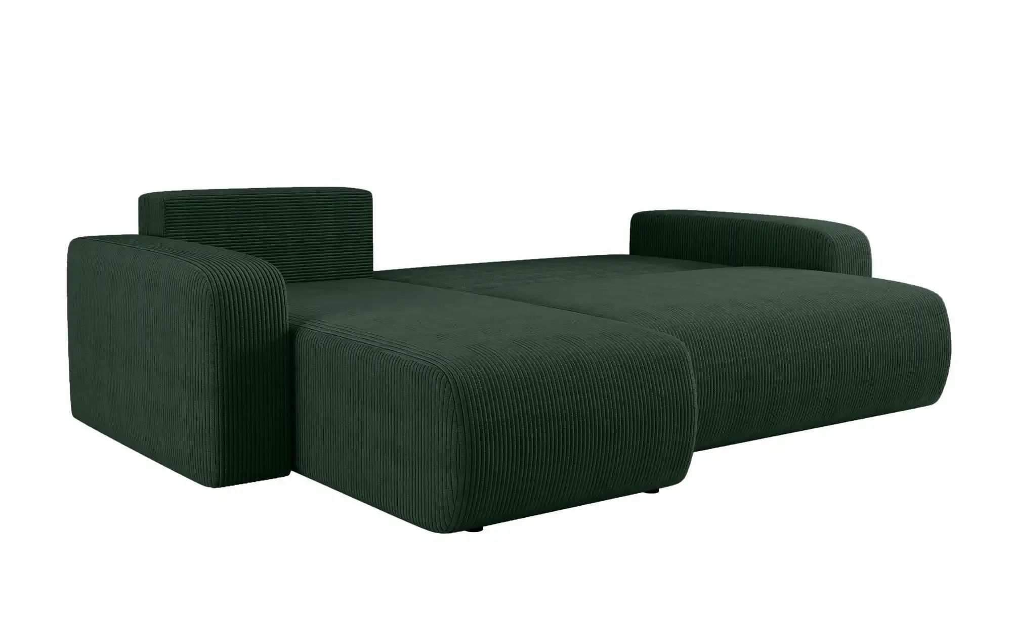 Ecksofa mit Schlaffunktion Pianio ¦ grün ¦ Maße (cm): B: 244 H: 82 Polsterm günstig online kaufen