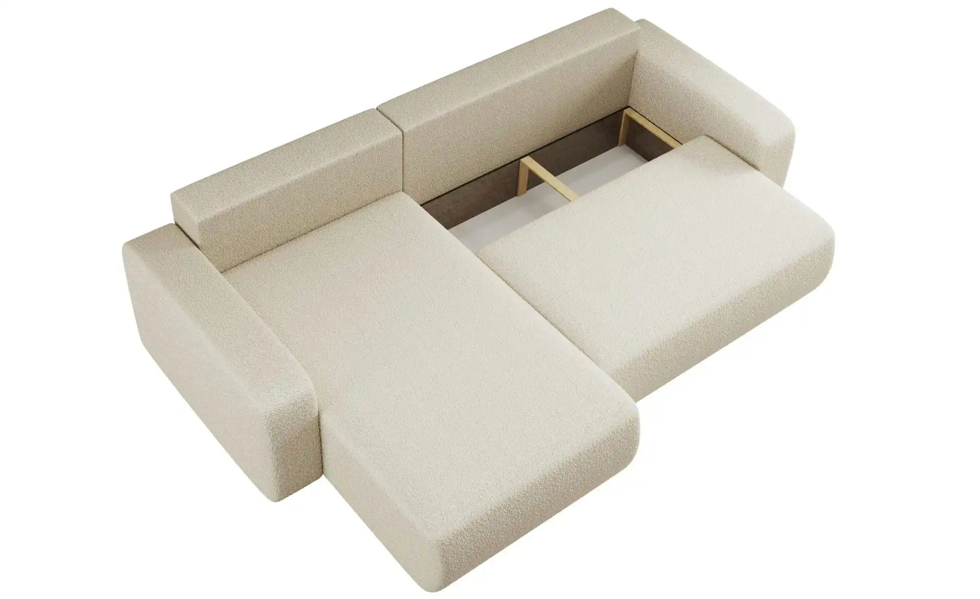 Thumbnail - Ecksofa mit Schlaffunktion Pianio ¦ beige ¦ Maße (cm): B: 272 H: 82 Polstermöbel > Sofas > Ecksofas - Höffner