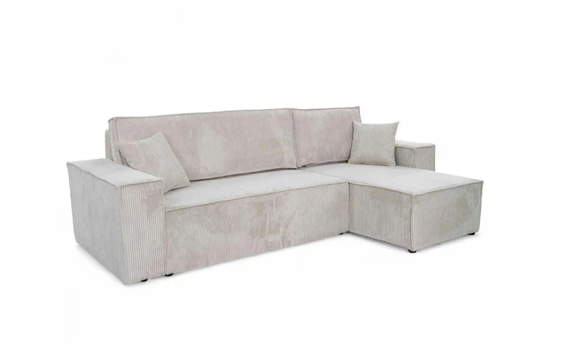Ecksofa mit Schlaffunktion Carl ¦ beige ¦ Maße (cm): B: 244 H: 82 Polstermö günstig online kaufen