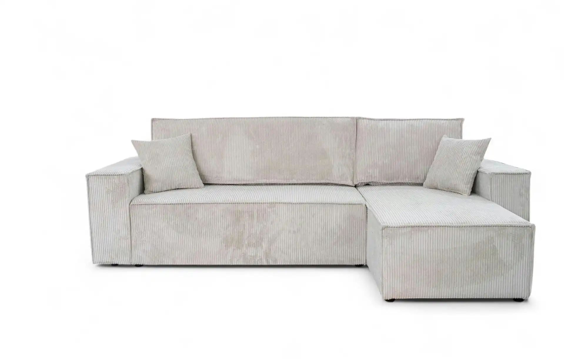 Ecksofa mit Schlaffunktion Carl ¦ beige ¦ Maße (cm): B: 244 H: 82 Polstermö günstig online kaufen