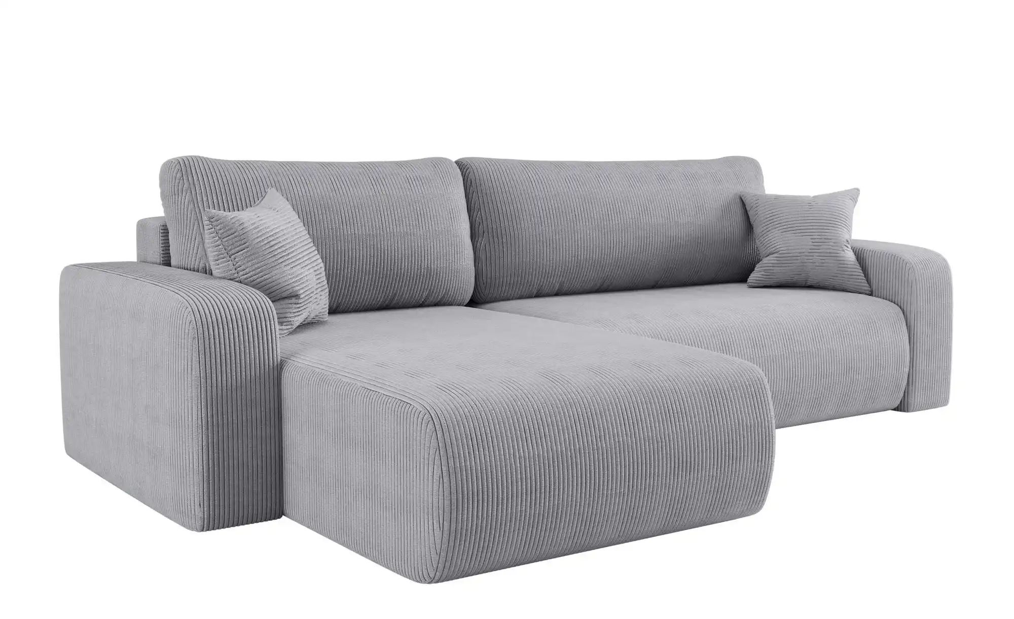 Ecksofa mit Schlaffunktion Pianio ¦ grau ¦ Maße (cm): B: 272 H: 82 Polsterm günstig online kaufen