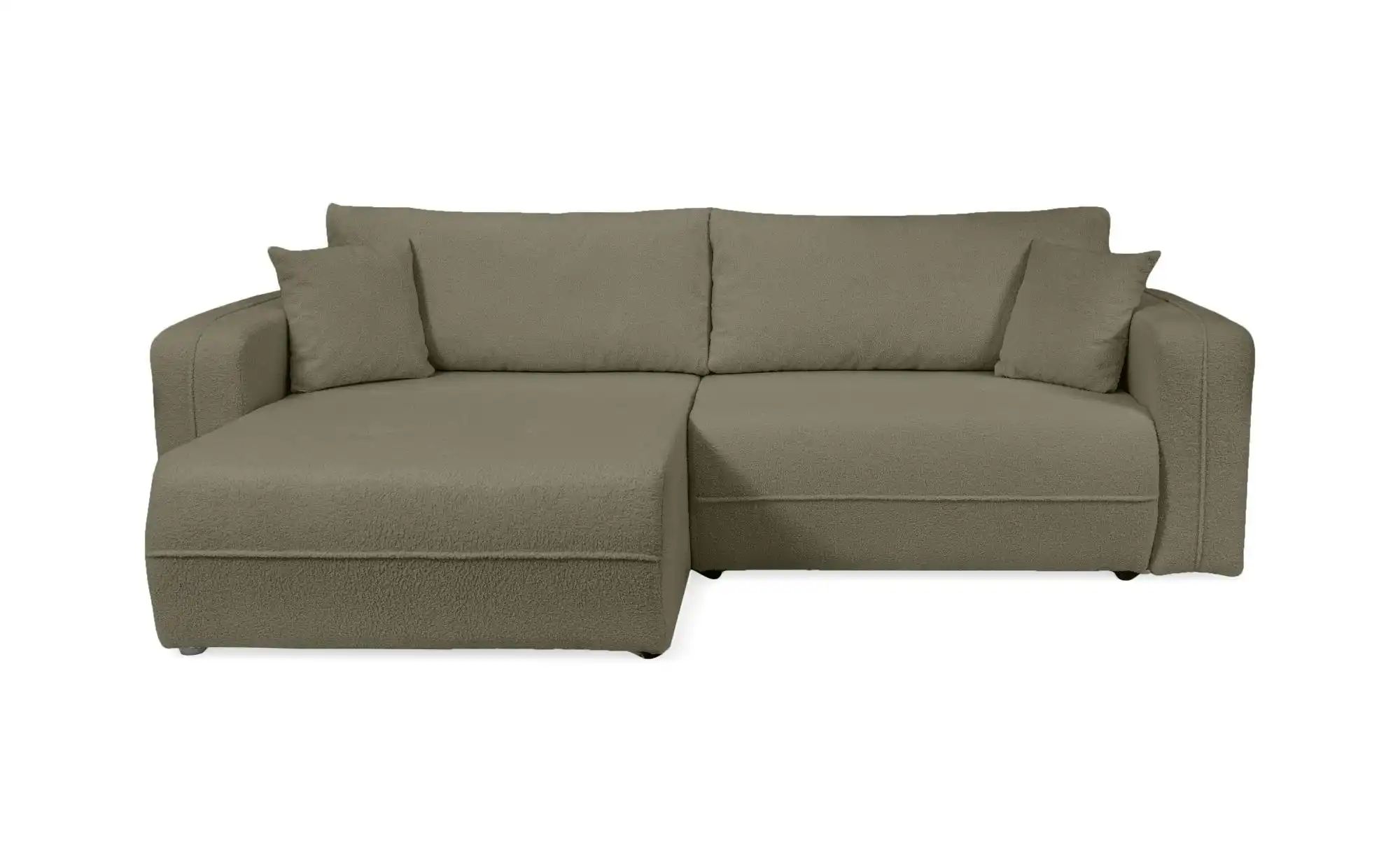 Ecksofa mit Schlaffunktion Oreon ¦ braun ¦ Maße (cm): B: 244 H: 82 Polsterm günstig online kaufen