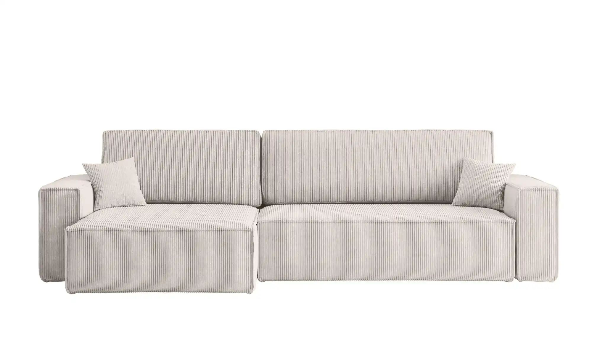 Ecksofa mit Schlaffunktion Carl ¦ beige ¦ Maße (cm): B: 272 H: 82 Polstermö günstig online kaufen