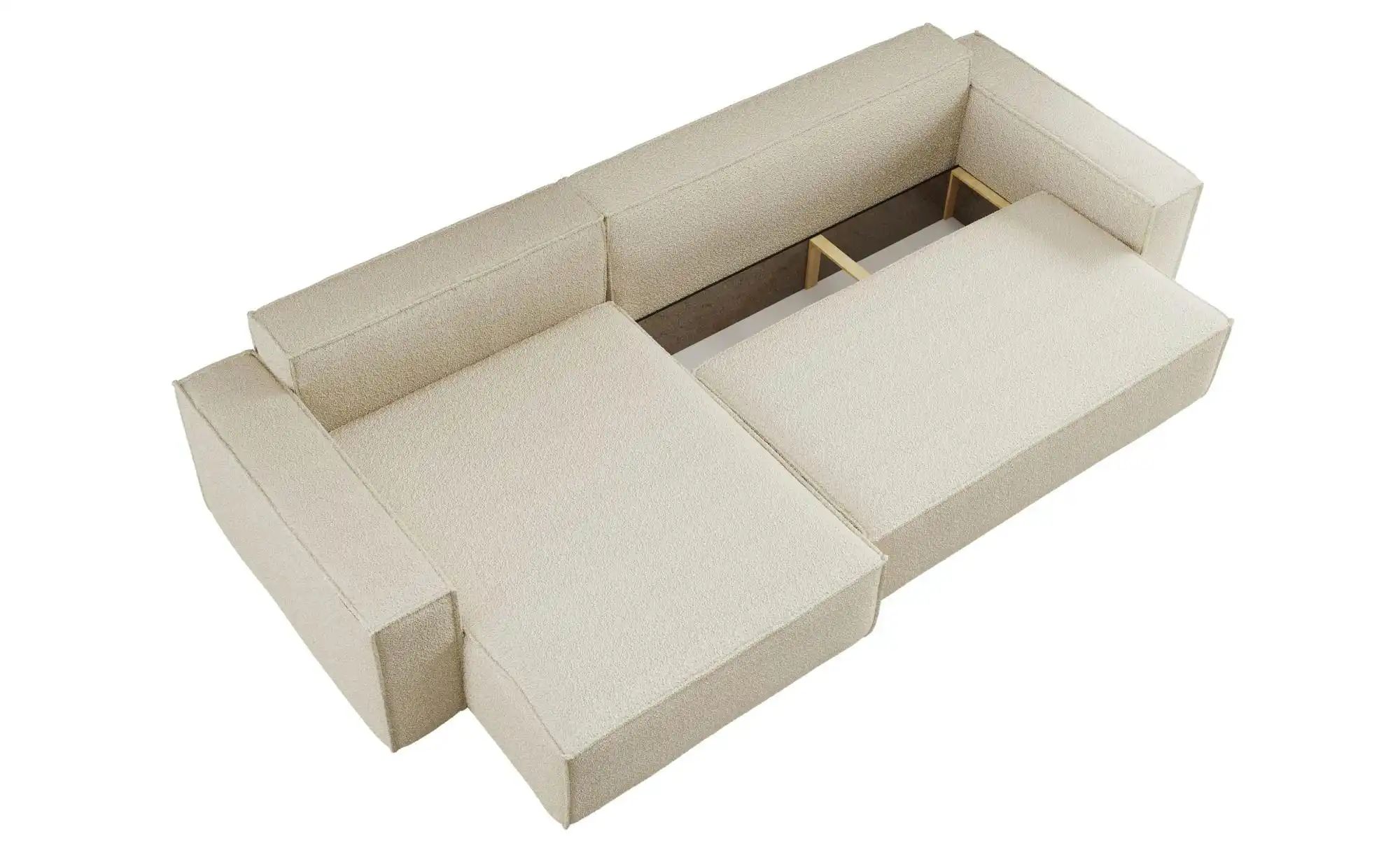 Thumbnail - Ecksofa mit Schlaffunktion Carl ¦ beige ¦ Maße (cm): B: 272 H: 82 Polstermöbel > Sofas > 3-Sitzer - Höffner