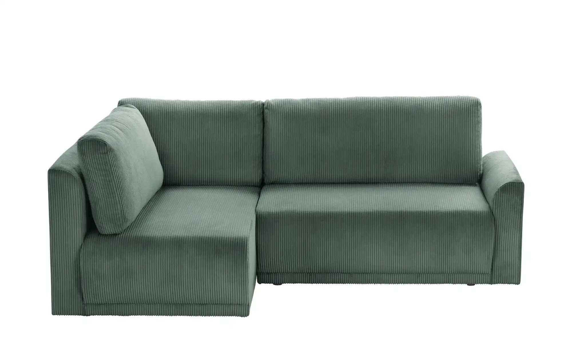 Ecksofa mit Schlaffunktion Malyn ¦ grün ¦ Maße (cm): B: 235 H: 90 T: 160.0 günstig online kaufen