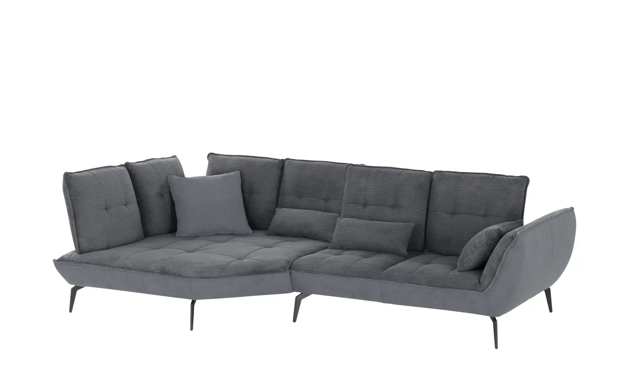 Thumbnail - vito Ecksofa mit Sitztiefenverstellung Ticona ¦ grau ¦ Maße (cm): B: 336 H: 93 T: 169.0 Polstermöbel > Sofas > Ecksofas ...