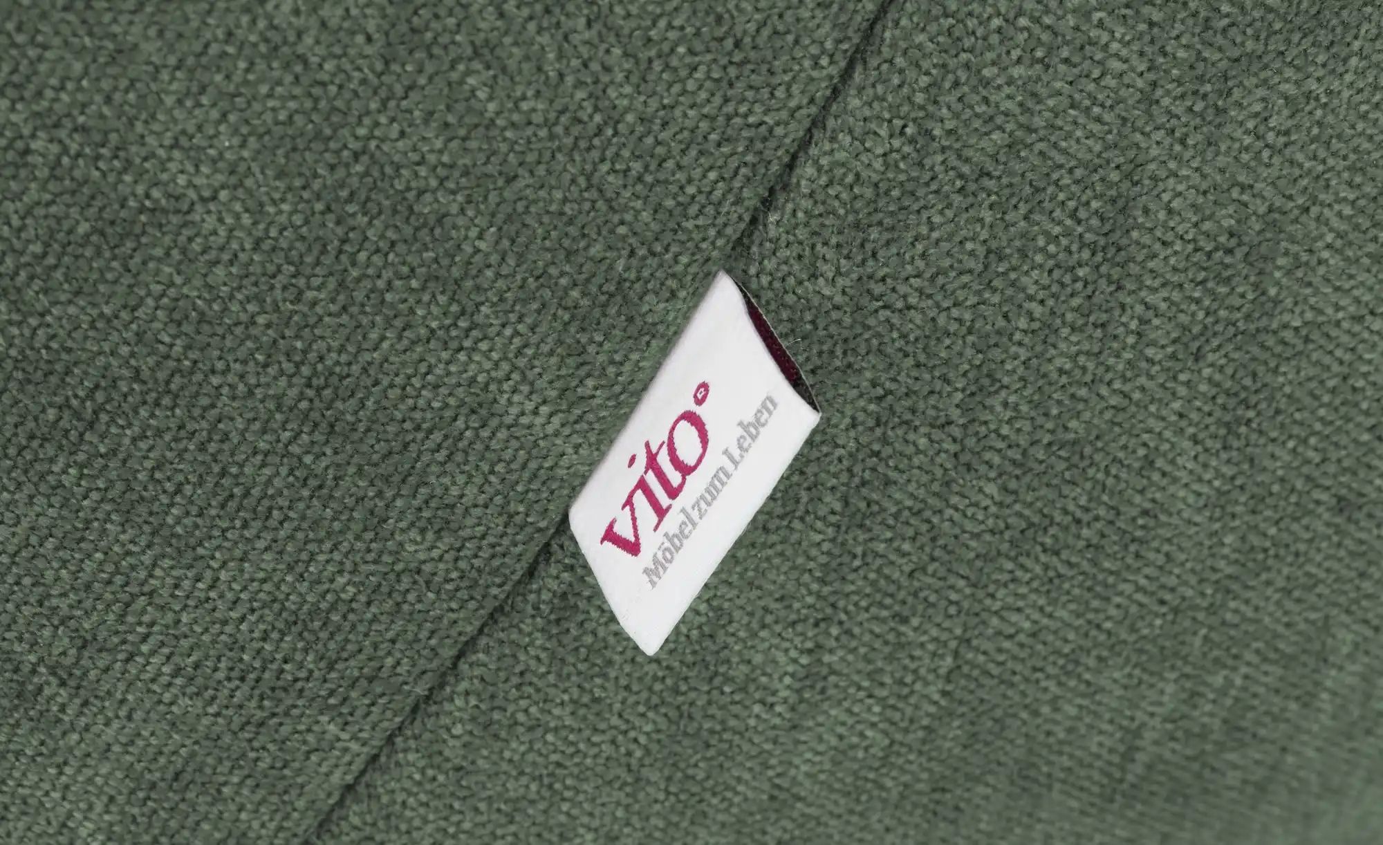 vito Ecksofa mit Sitztiefenverstellung Ticona ¦ grün ¦ Maße (cm): B: 336 H: günstig online kaufen