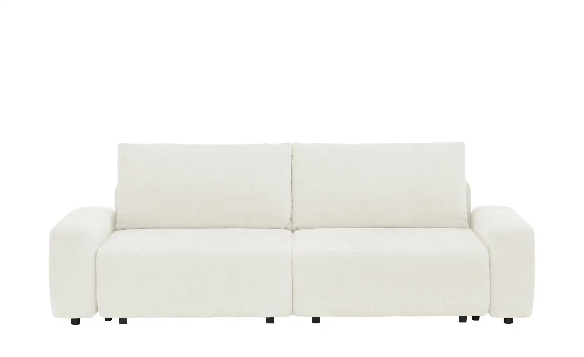 uno Schlafsofa mit Bettkasten Bouli ¦ weiß ¦ Maße (cm): B: 257 H: 82 T: 105.0 Polstermöbel > Sofas > 3-Sitzer - Höffner