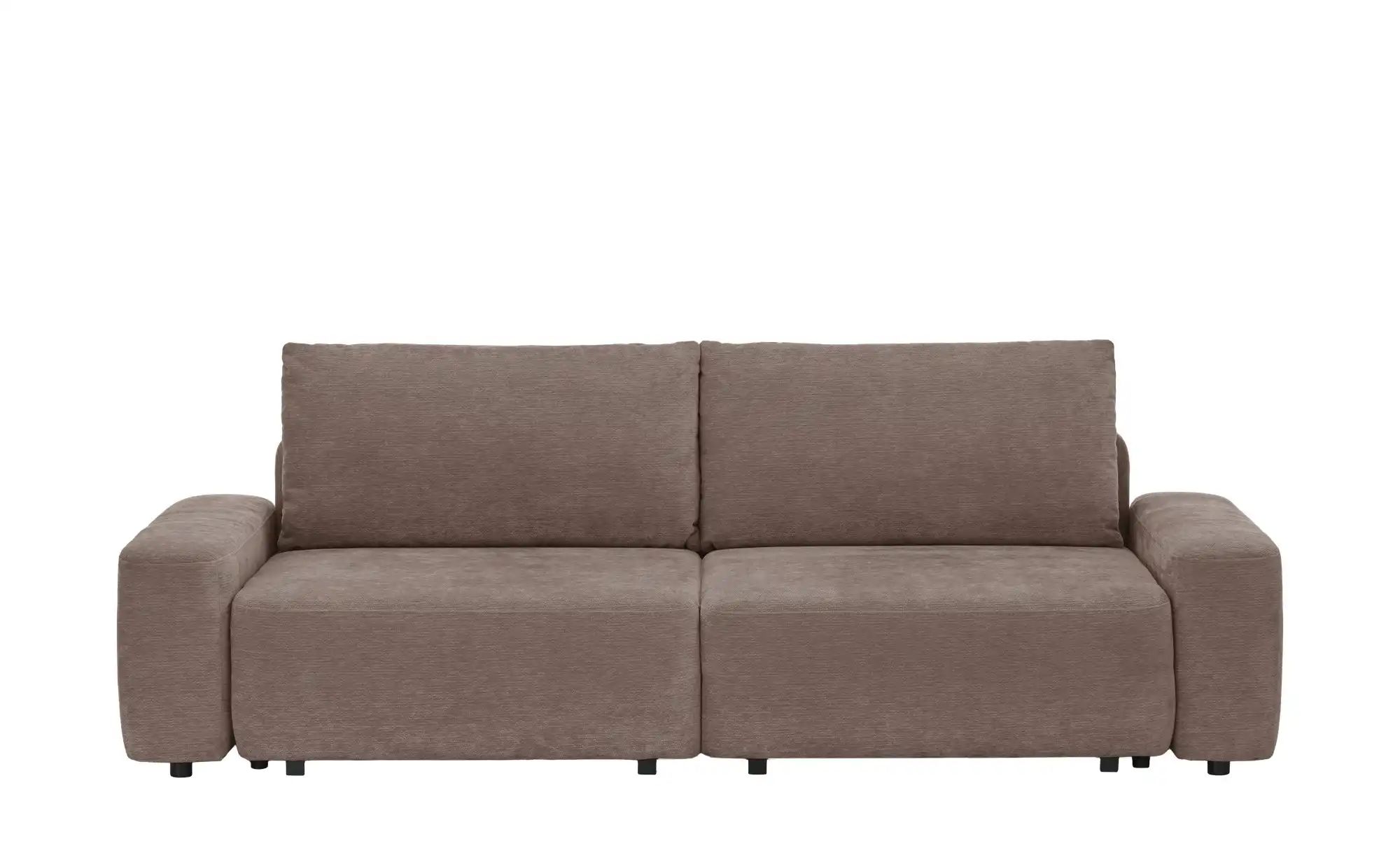 uno Schlafsofa mit Bettkasten Bouli ¦ braun ¦ Maße (cm): B: 257 H: 82 T: 105.0 Polstermöbel > Sofas > 3-Sitzer - Höffner