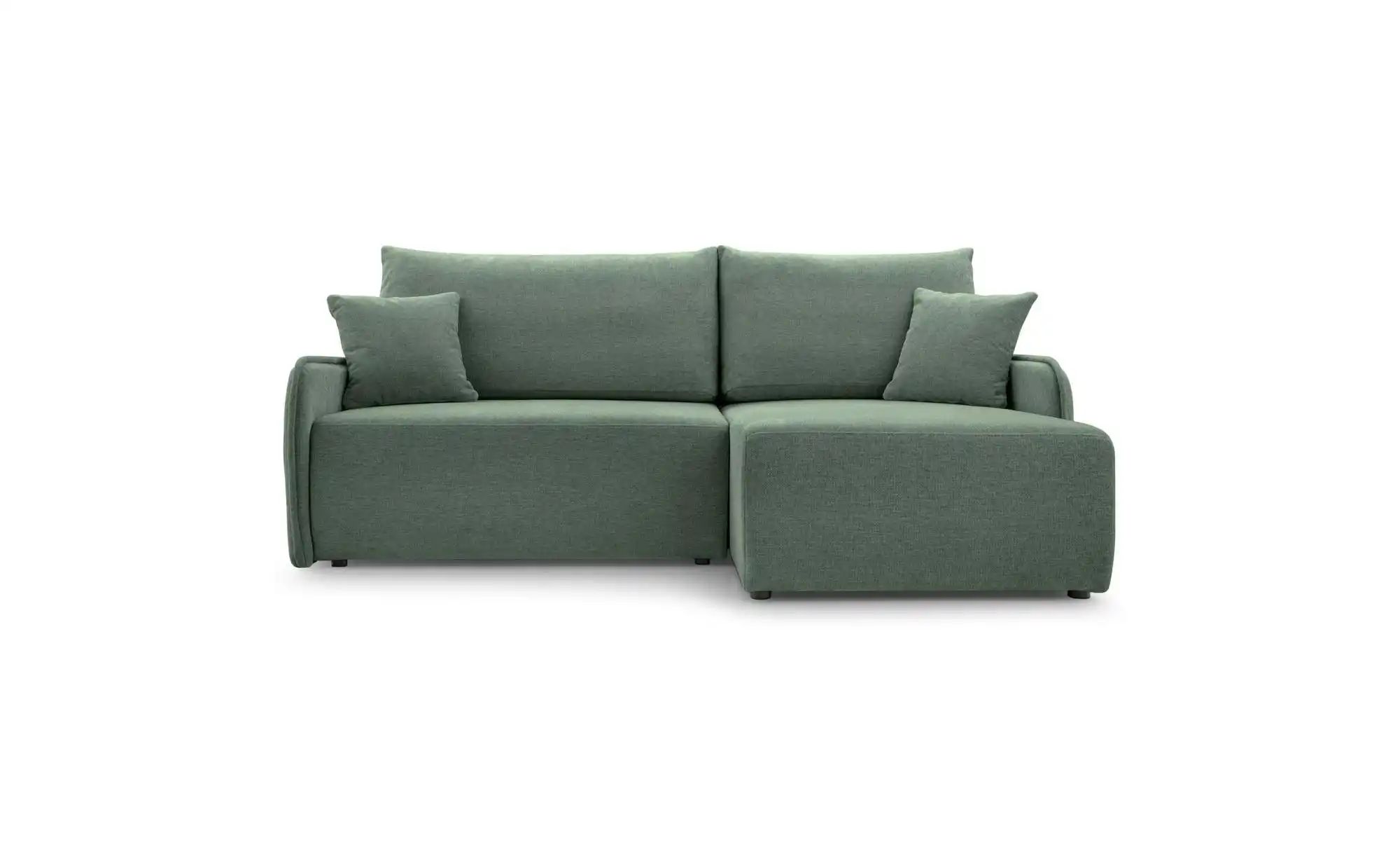 Selsey Ecksofa mit Schlaffunktion Netarro  grün  Maße (cm): B: 198 H: 93 | 05900898111794