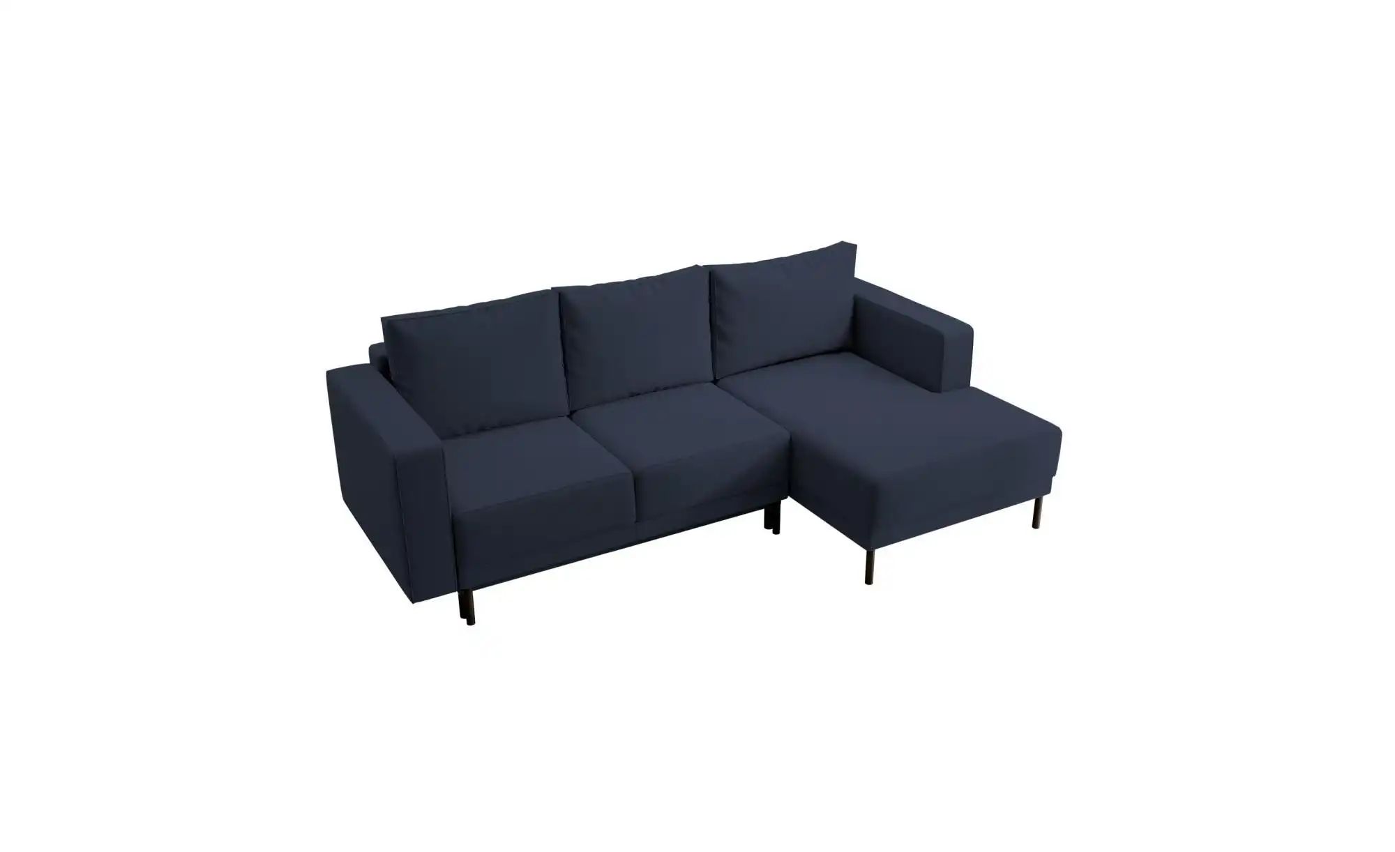 Selsey Ecksofa mit Schlaffunktion Rodario Mini ¦ blau ¦ Maße (cm): B: 241 H günstig online kaufen