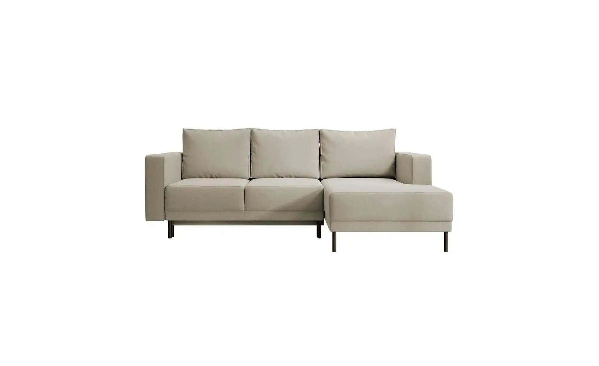 Selsey Ecksofa mit Schlaffunktion Rodario Mini ¦ beige ¦ Maße (cm): B: 241 günstig online kaufen