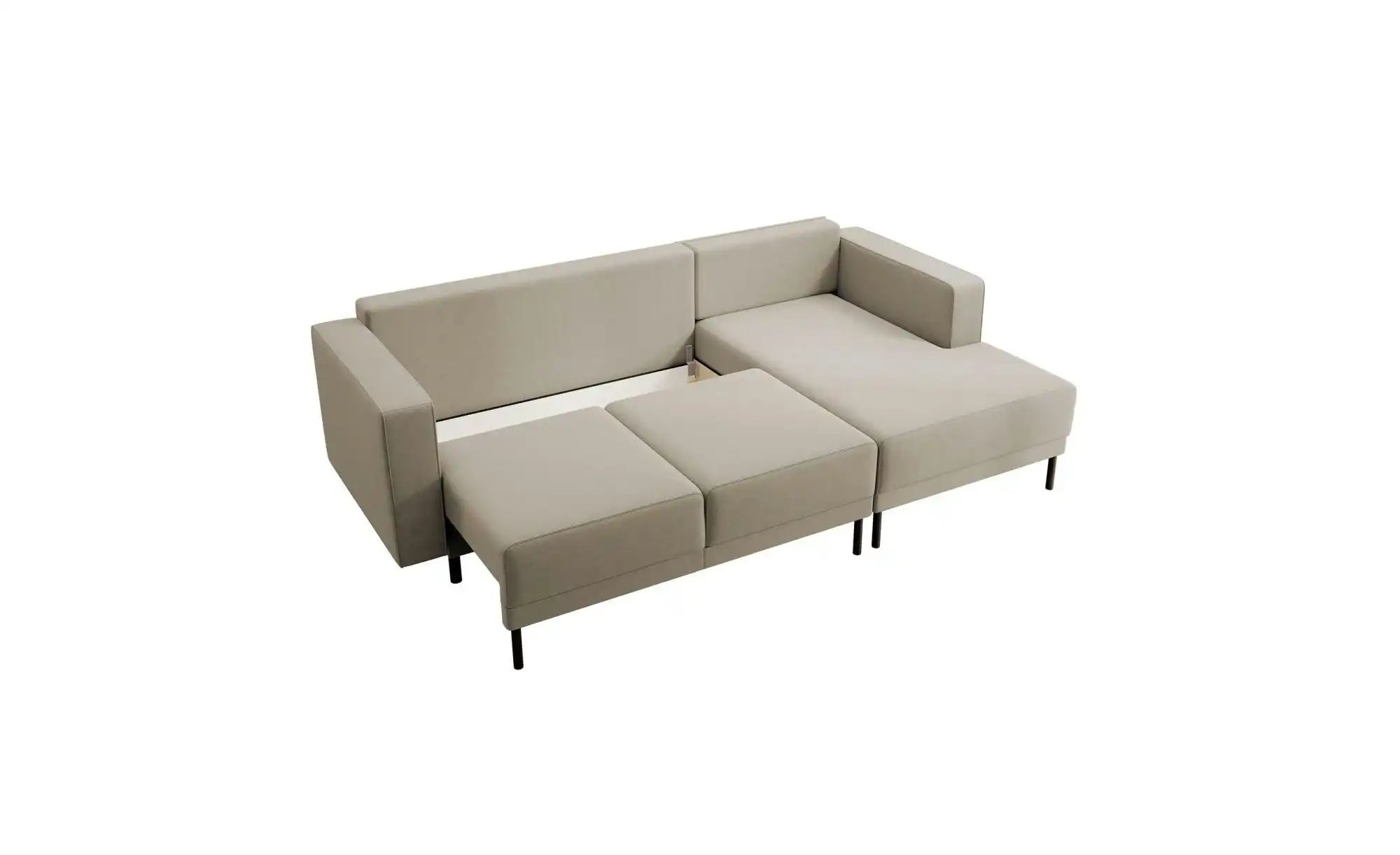 Selsey Ecksofa mit Schlaffunktion Rodario Mini ¦ beige ¦ Maße (cm): B: 241 günstig online kaufen