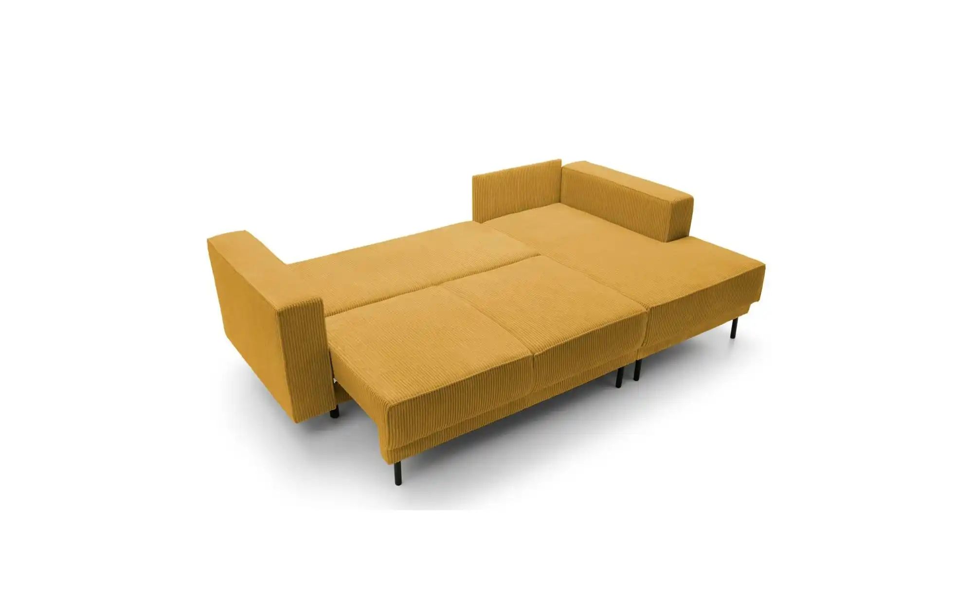 Selsey Ecksofa mit Schlaffunktion Rodario Mini ¦ gelb ¦ Maße (cm): B: 241 H günstig online kaufen