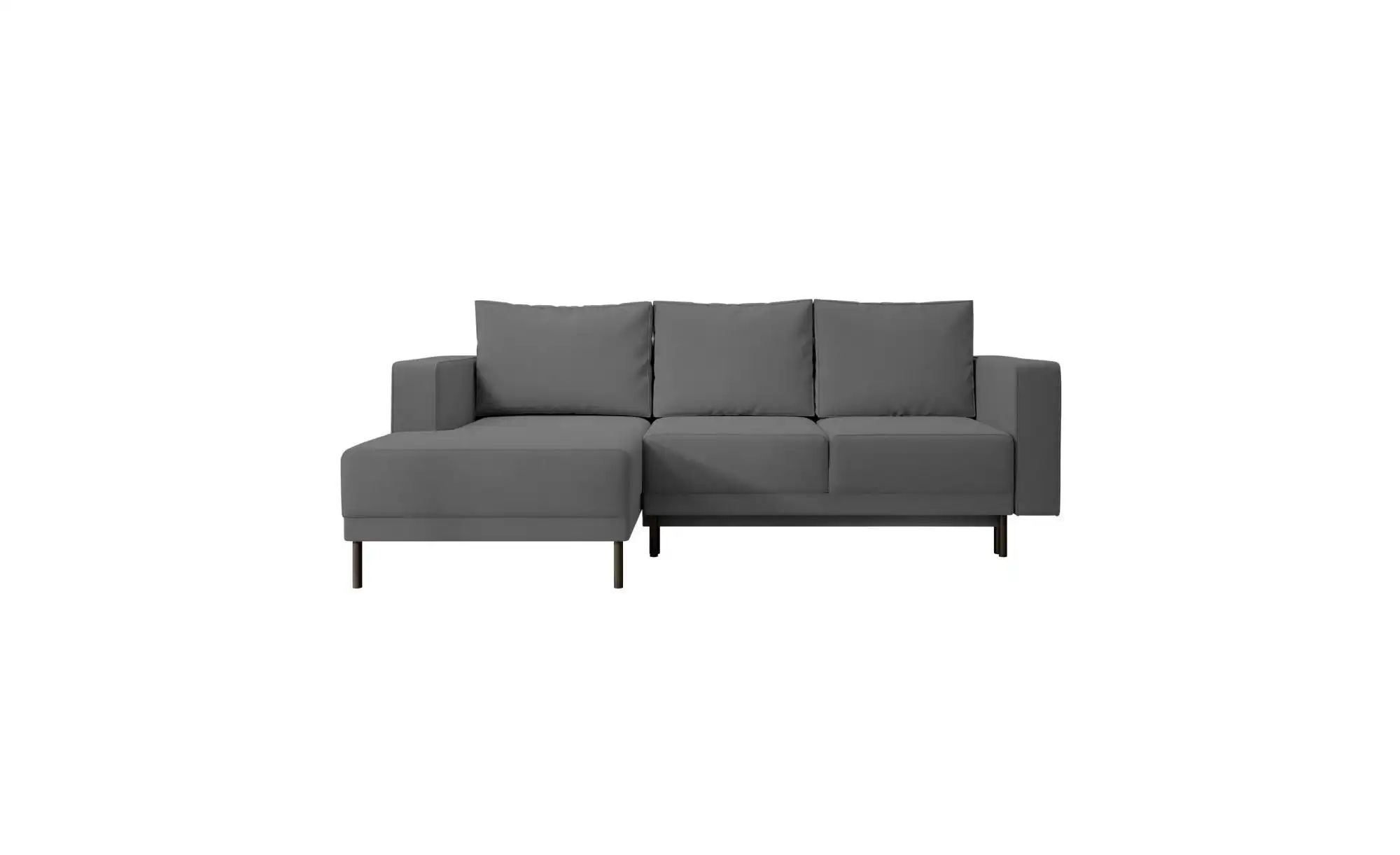 Selsey Ecksofa mit Schlaffunktion Rodario Mini ¦ grau ¦ Maße (cm): B: 241 H günstig online kaufen