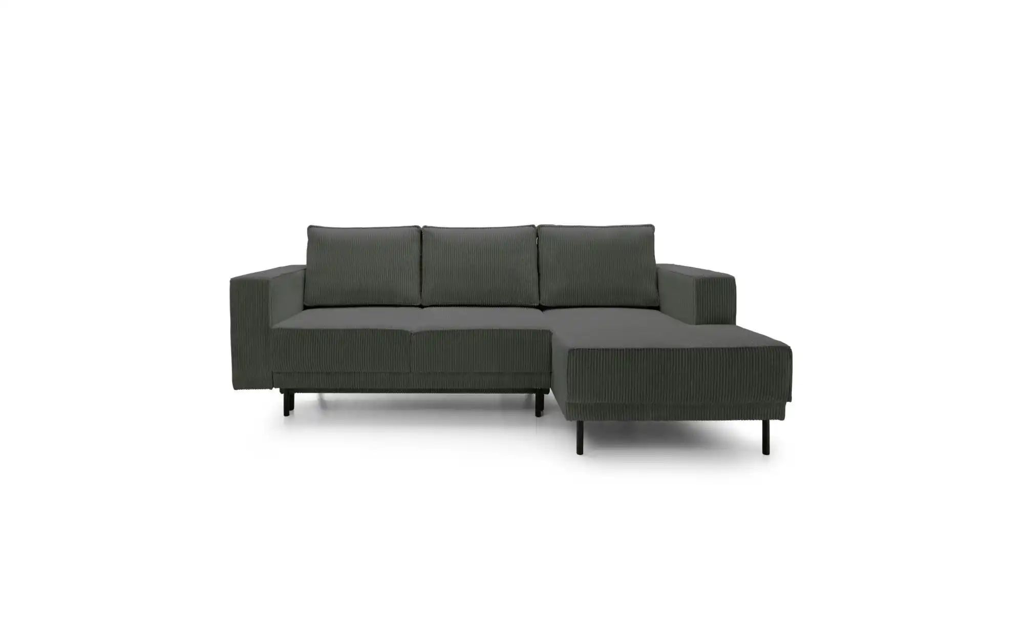Selsey Ecksofa mit Schlaffunktion Rodario Mini ¦ grau ¦ Maße (cm): B: 241 H günstig online kaufen
