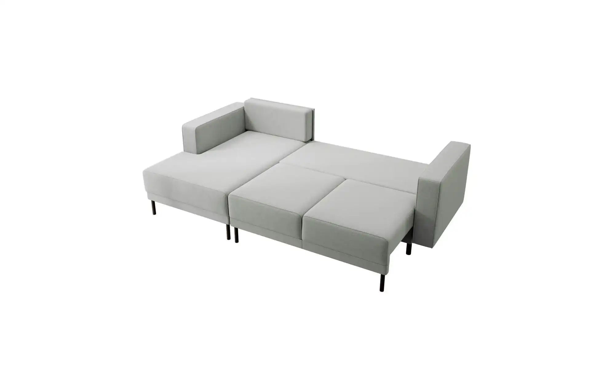 Thumbnail - Selsey Ecksofa mit Schlaffunktion Rodario Mini ¦ grau ¦ Maße (cm): B: 241 H: 90 Polstermöbel > Sofas > Ecksofas - Höffne...