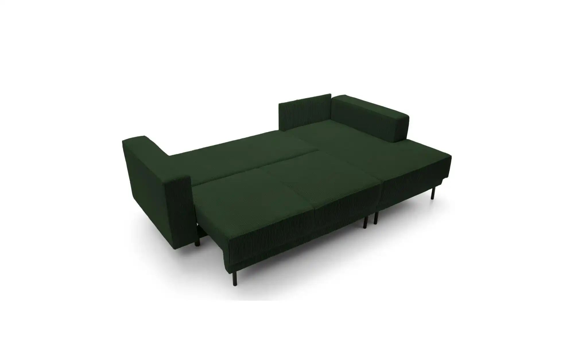 Selsey Ecksofa mit Schlaffunktion Rodario Mini ¦ grün ¦ Maße (cm): B: 241 H günstig online kaufen