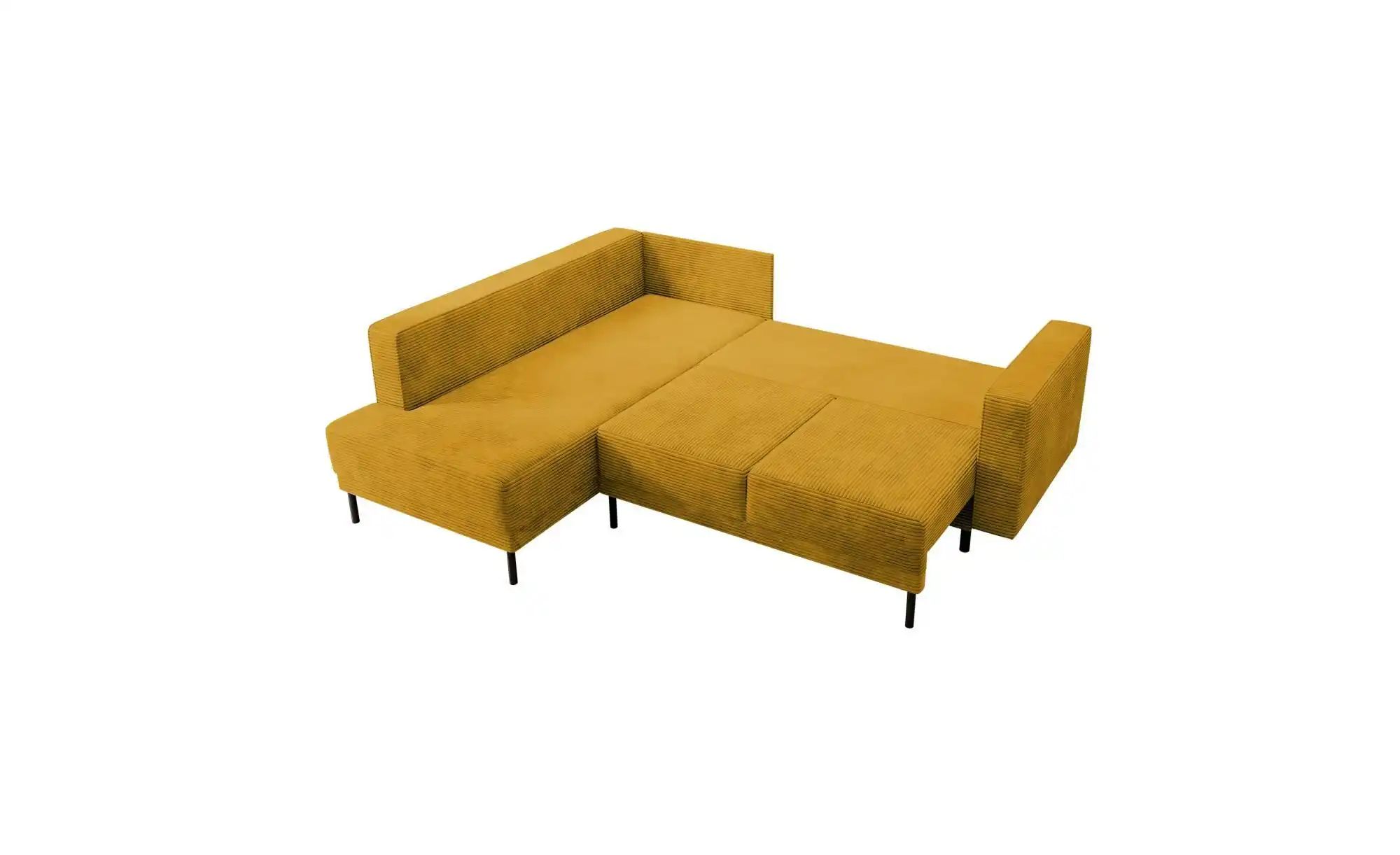 Thumbnail - Selsey Ecksofa mit Schlaffunktion Rodario ¦ gelb ¦ Maße (cm): B: 247 H: 90 Polstermöbel > Sofas > Ecksofas - Höffner