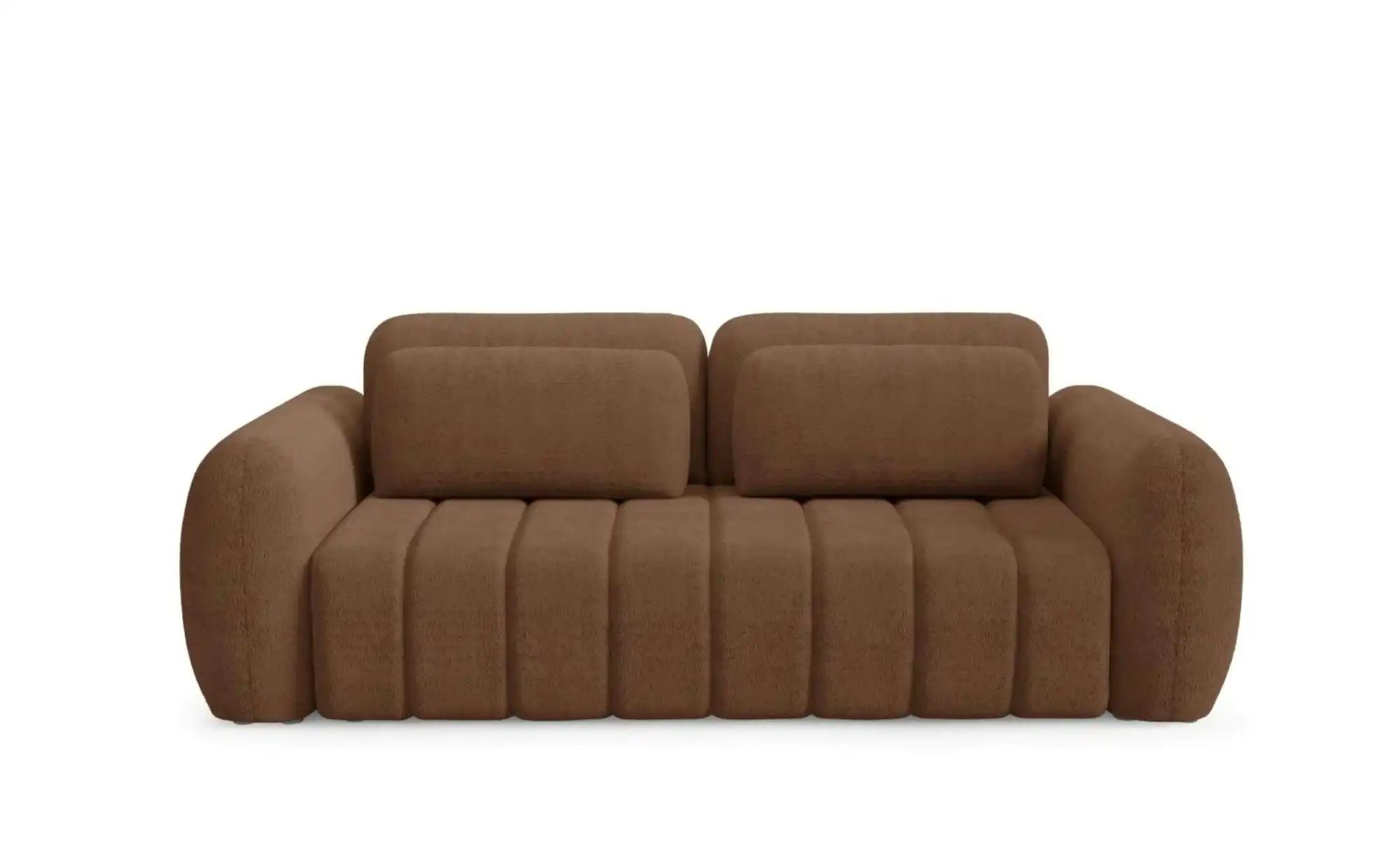 Schlafsofa mit Stauraum Contii ¦ braun ¦ Maße (cm): B: 266 H: 95 Polstermöbel > Sofas > Einzelsofas - Höffner