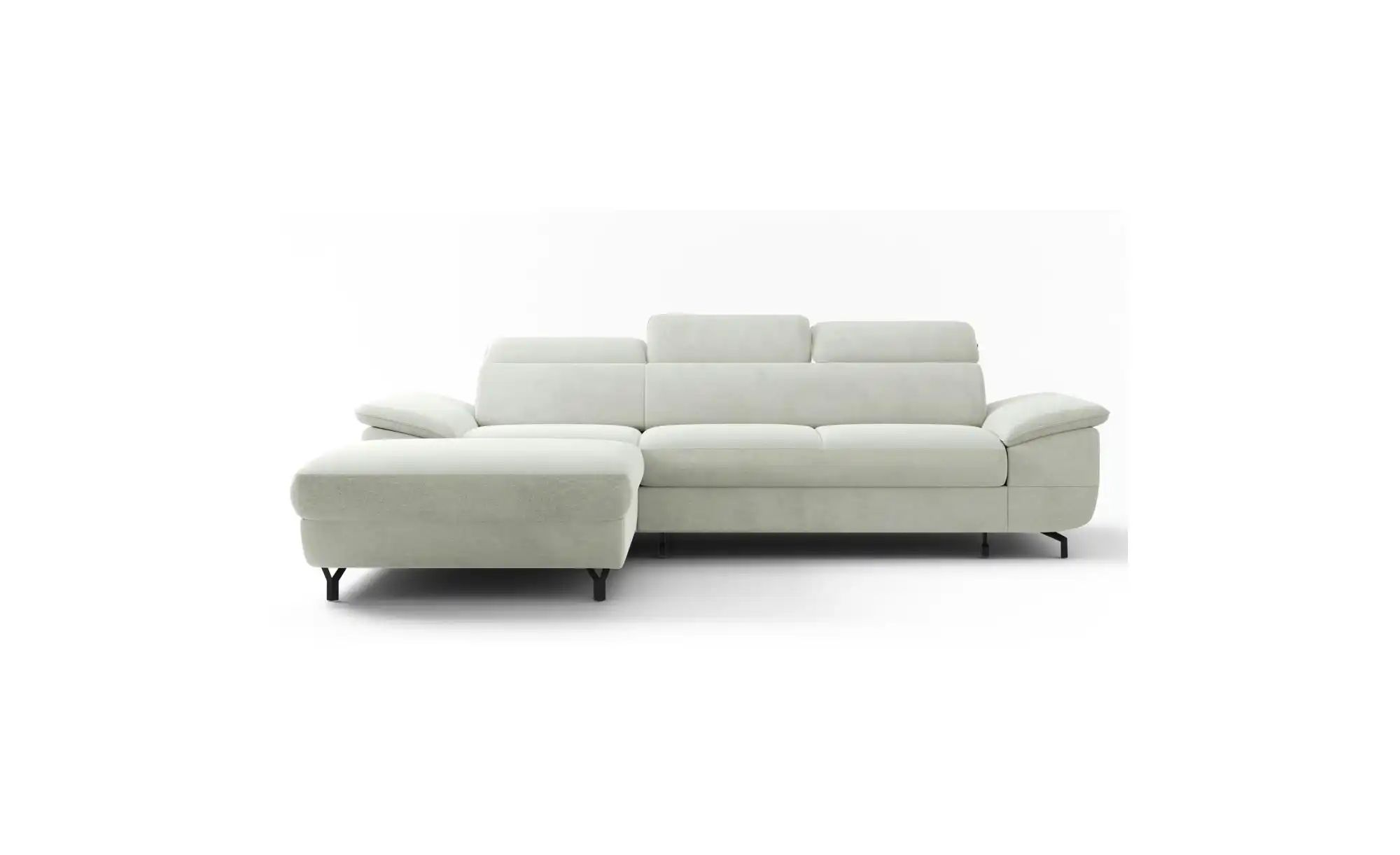 Selsey Ecksofa mit Schlaffunktion Lambo  grau  Maße (cm): B: 268 H: 98 | 05902409916096