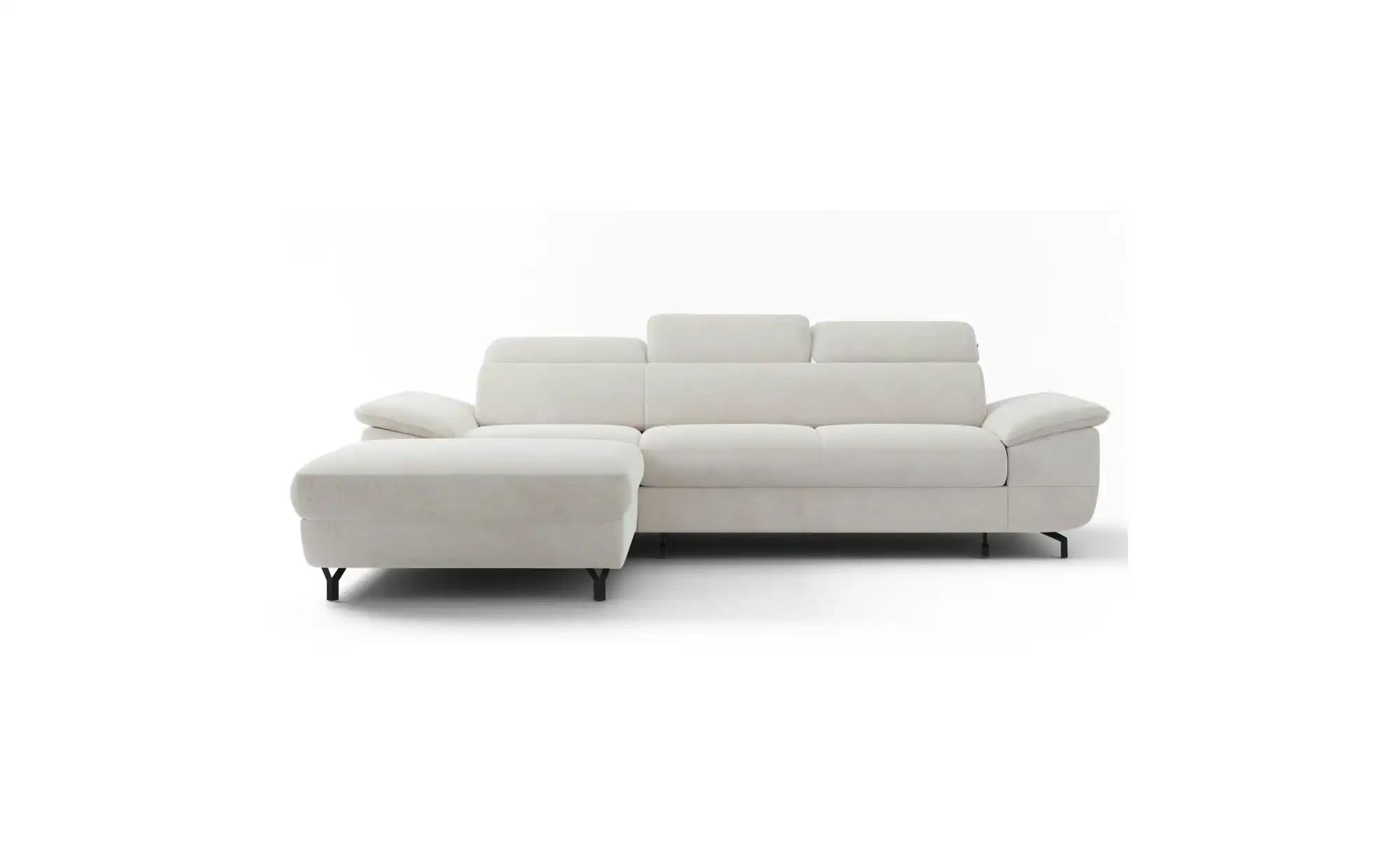 Selsey Ecksofa mit Schlaffunktion Lambo  creme  Maße (cm): B: 268 H: 98 | 05902409916560