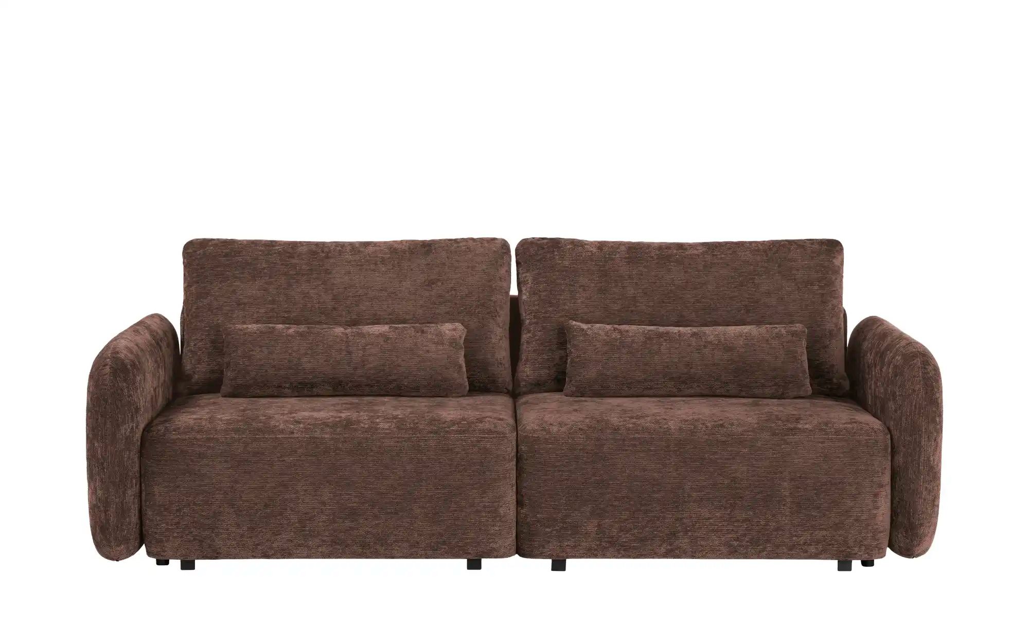 uno Schlafsofa mit Bettkasten Mossa ¦ braun ¦ Maße (cm): B: 238 H: 87 T: 103.0 Polstermöbel > Sofas > 2-Sitzer - Höffner