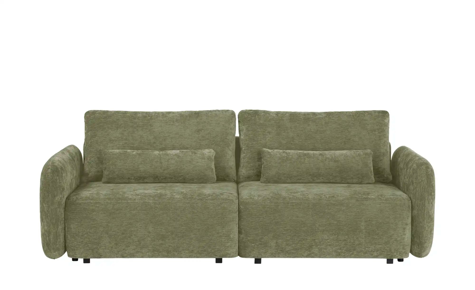 uno Schlafsofa mit Bettkasten Mossa ¦ grün ¦ Maße (cm): B: 238 H: 87 T: 103.0 Polstermöbel > Sofas > 2-Sitzer - Höffner