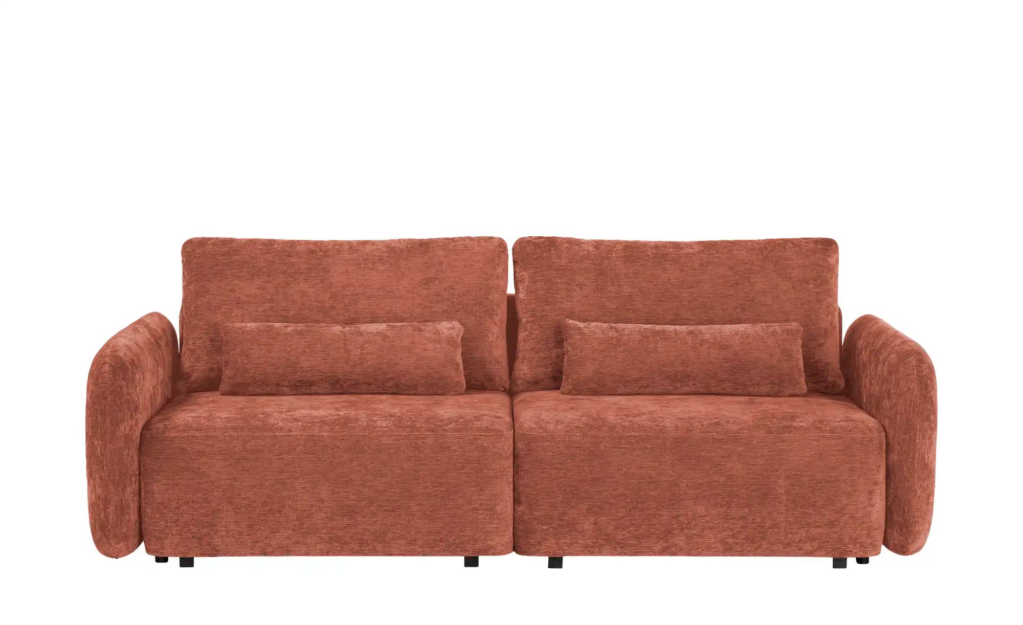 uno Schlafsofa mit Bettkasten Mossa ¦ kupfer ¦ Maße (cm): B: 238 H: 87 T: 103.0 Polstermöbel > Sofas > 2-Sitzer - Höffner